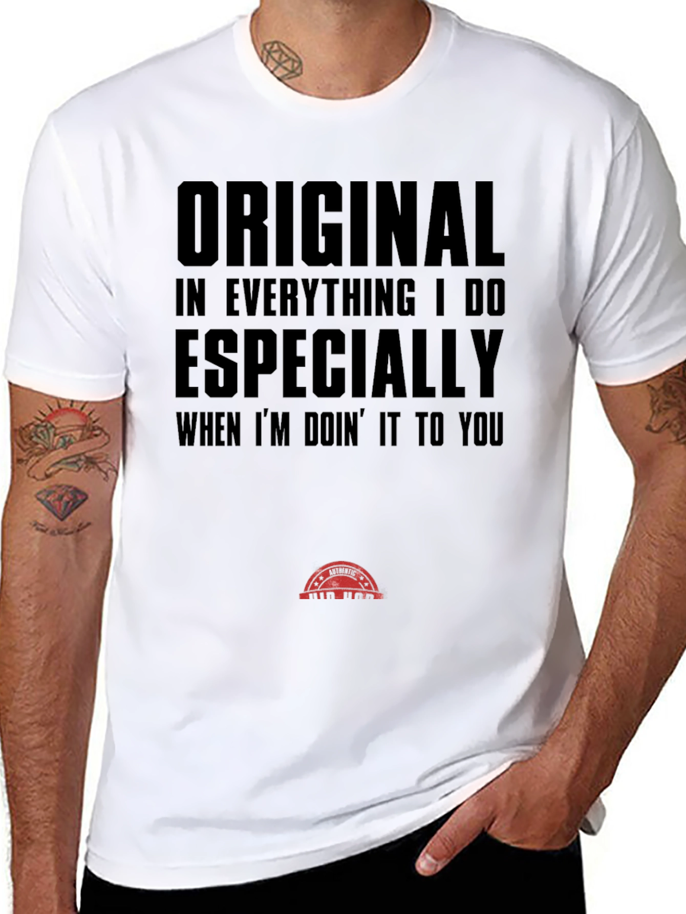 Original Graphic Print T-Shirt - Black