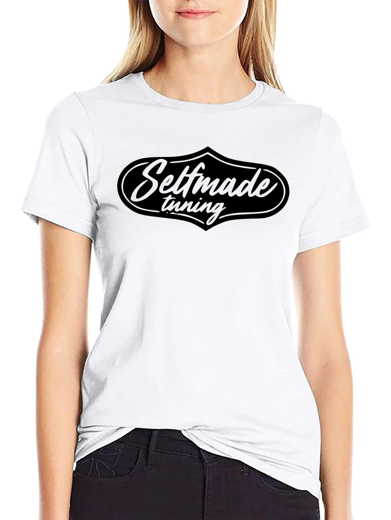Selfmade Tuning Black Graphic Tee