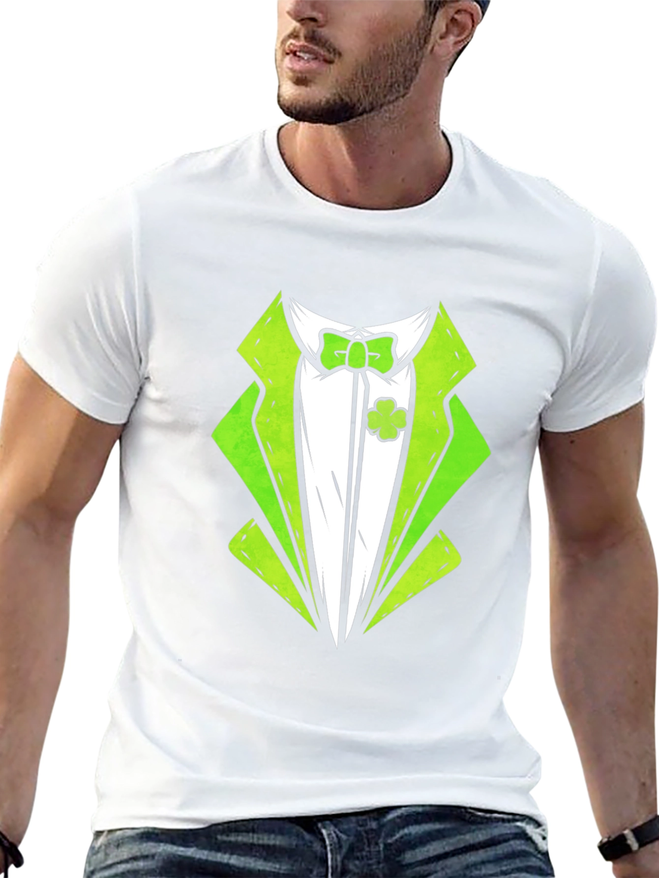 Lucky Green Suit T-Shirt - St. Patricks Day Style