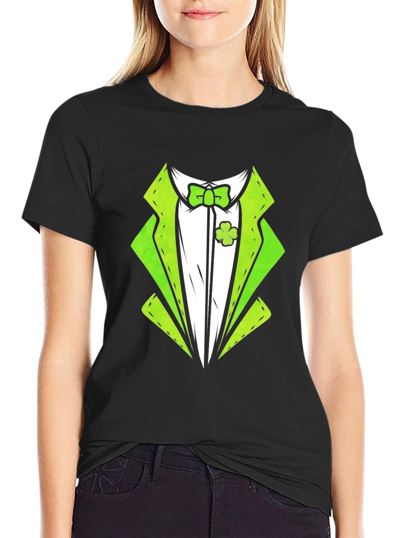 Lucky Green Suit T-Shirt - St. Patricks Day Style