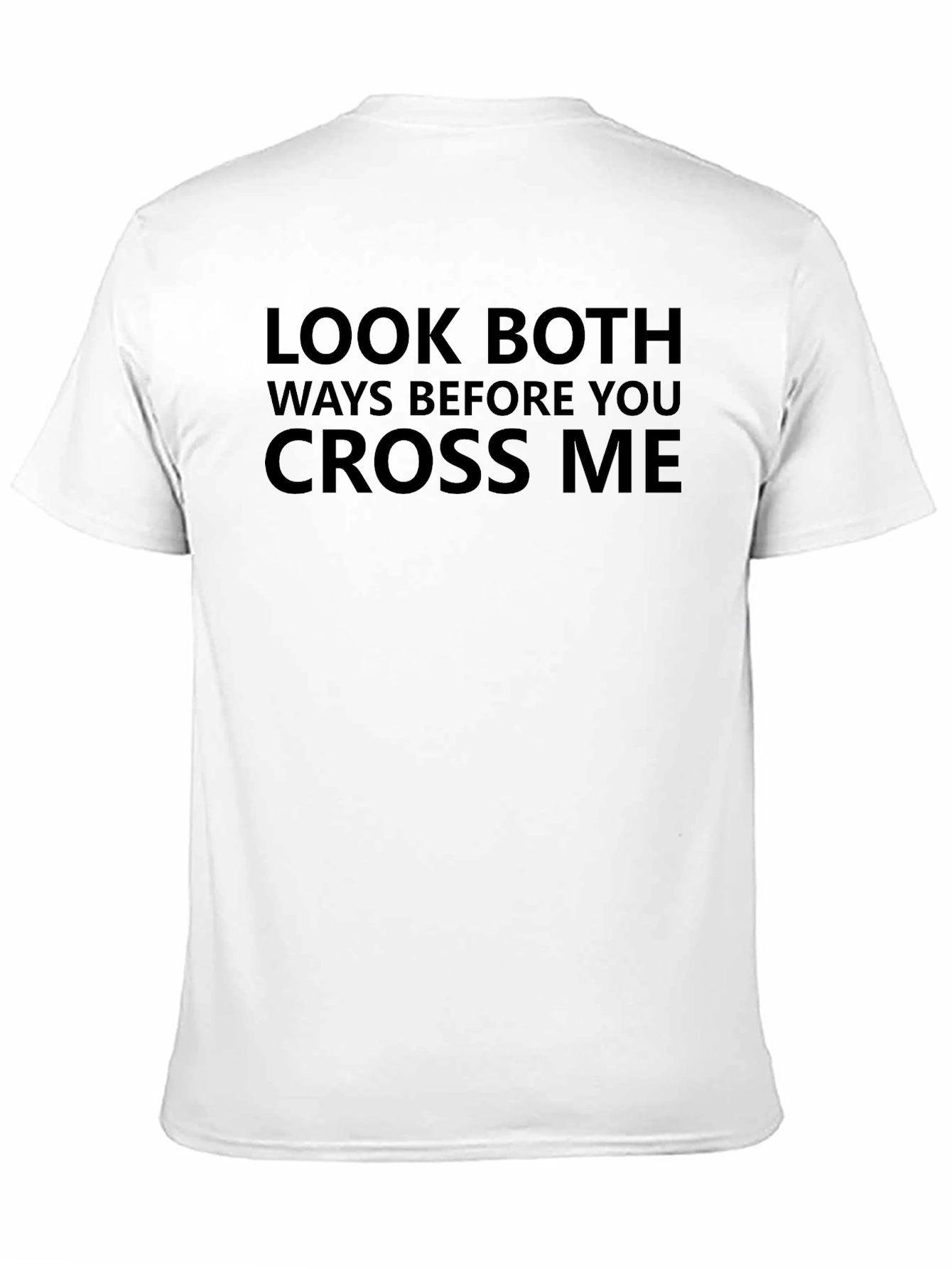 Look Both Ways Graphic T-Shirt - Black