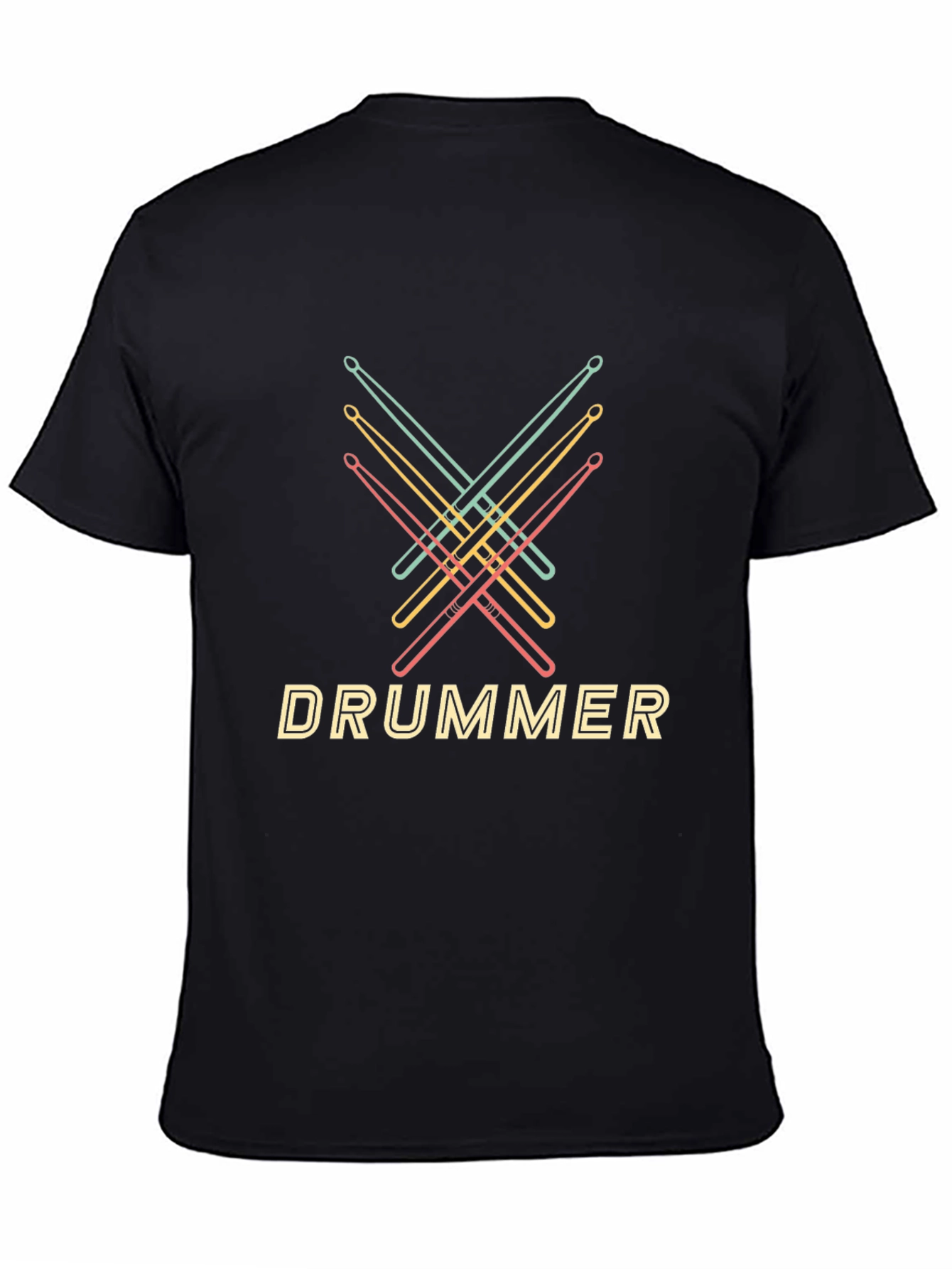 Drummer T-Shirt - Drumsticks Graphic Tee