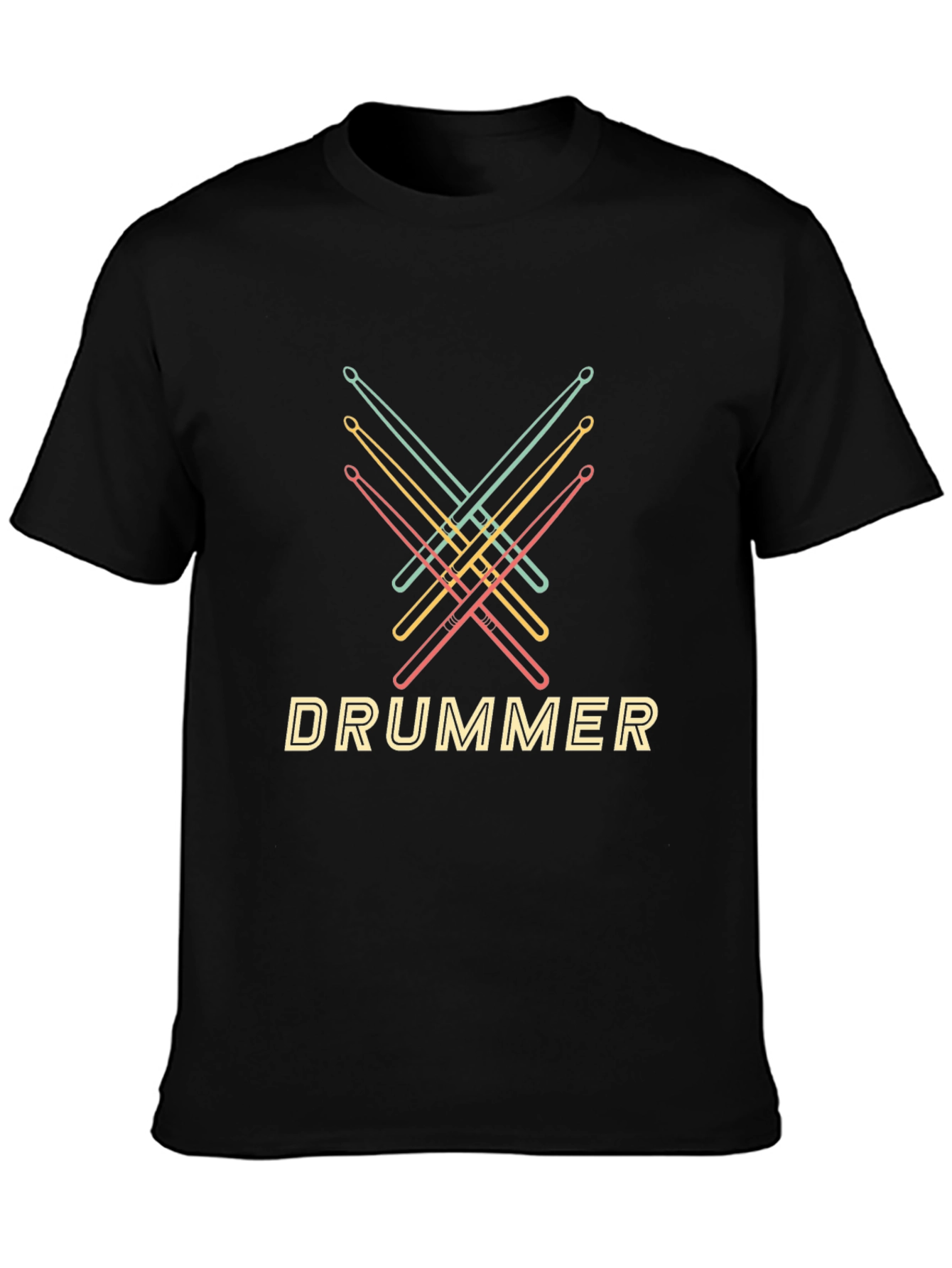 Drummer T-Shirt - Drumsticks Graphic Tee
