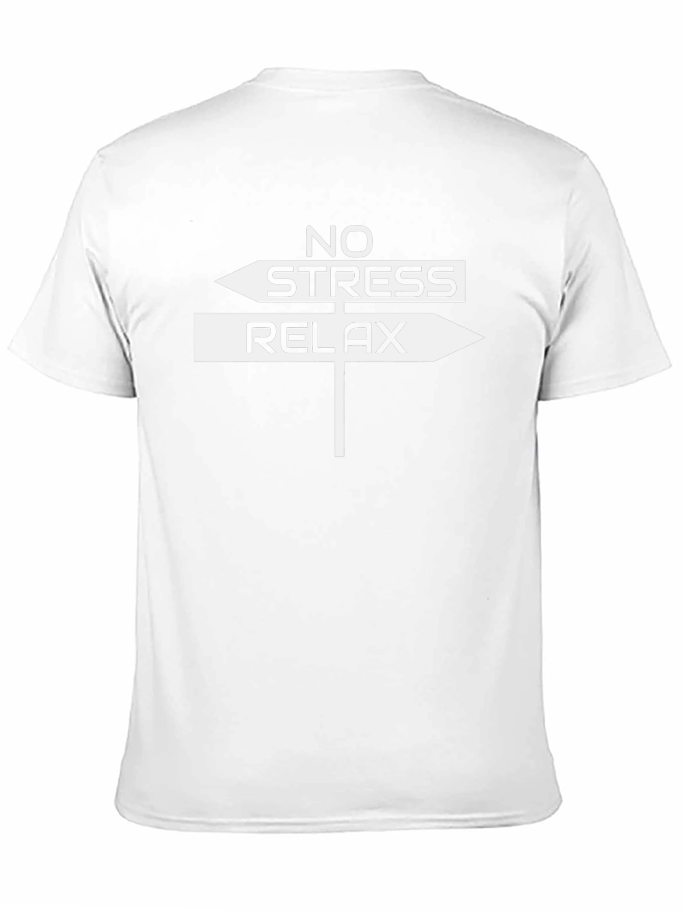 No Stress Relax T-Shirt - Directional Design
