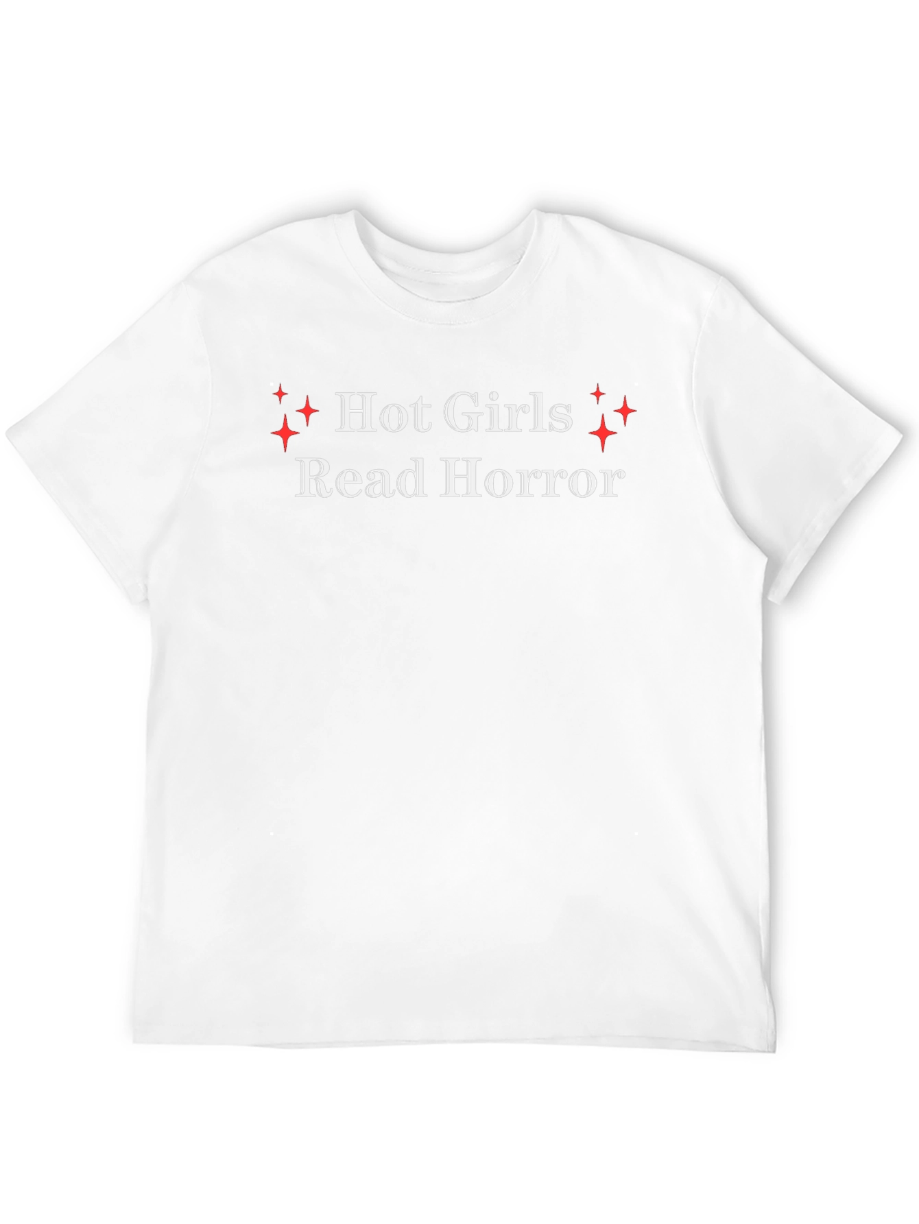 Hot Girls Read Horror T-Shirt