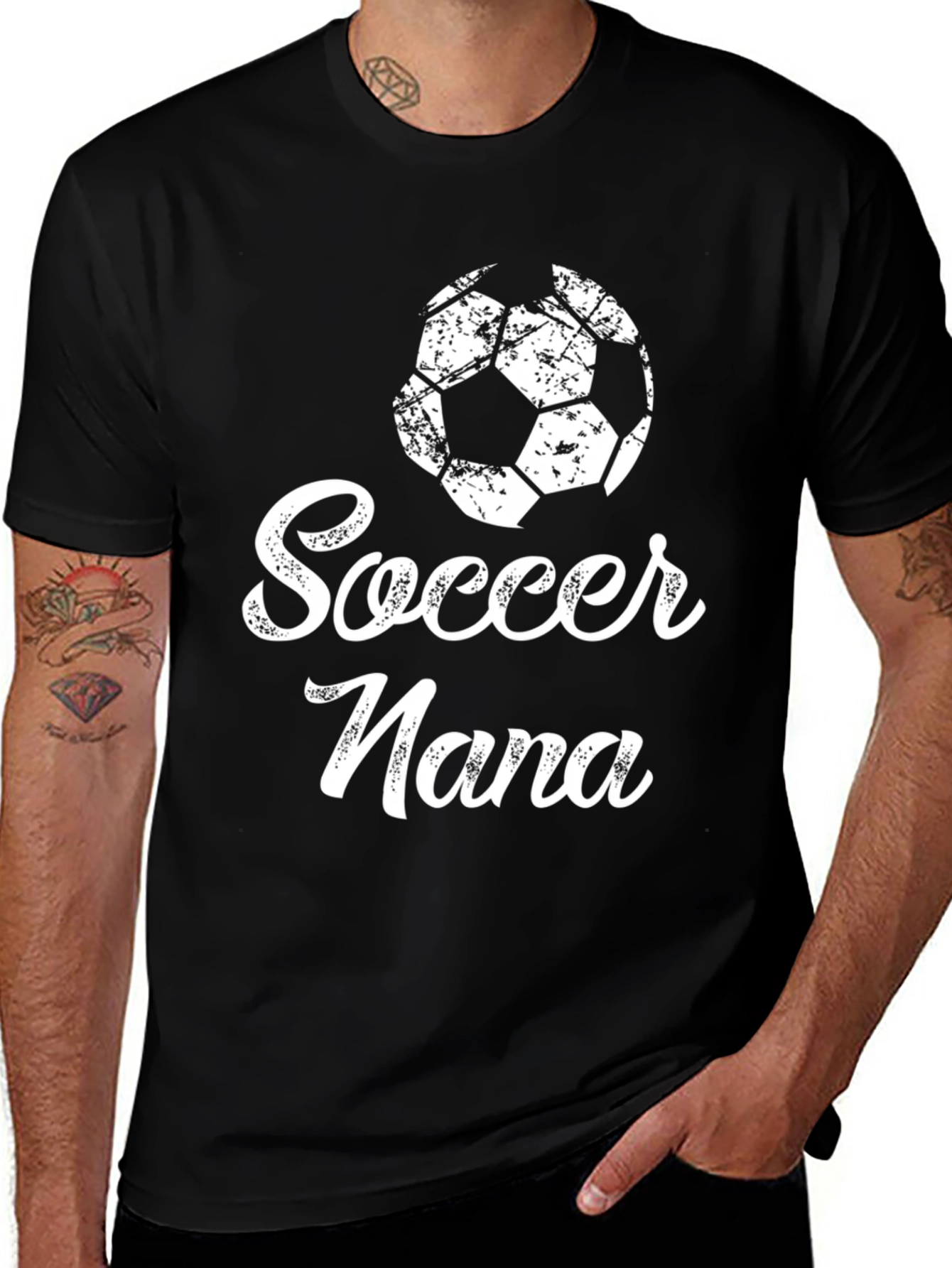 Soccer Nana Graphic T-Shirt
