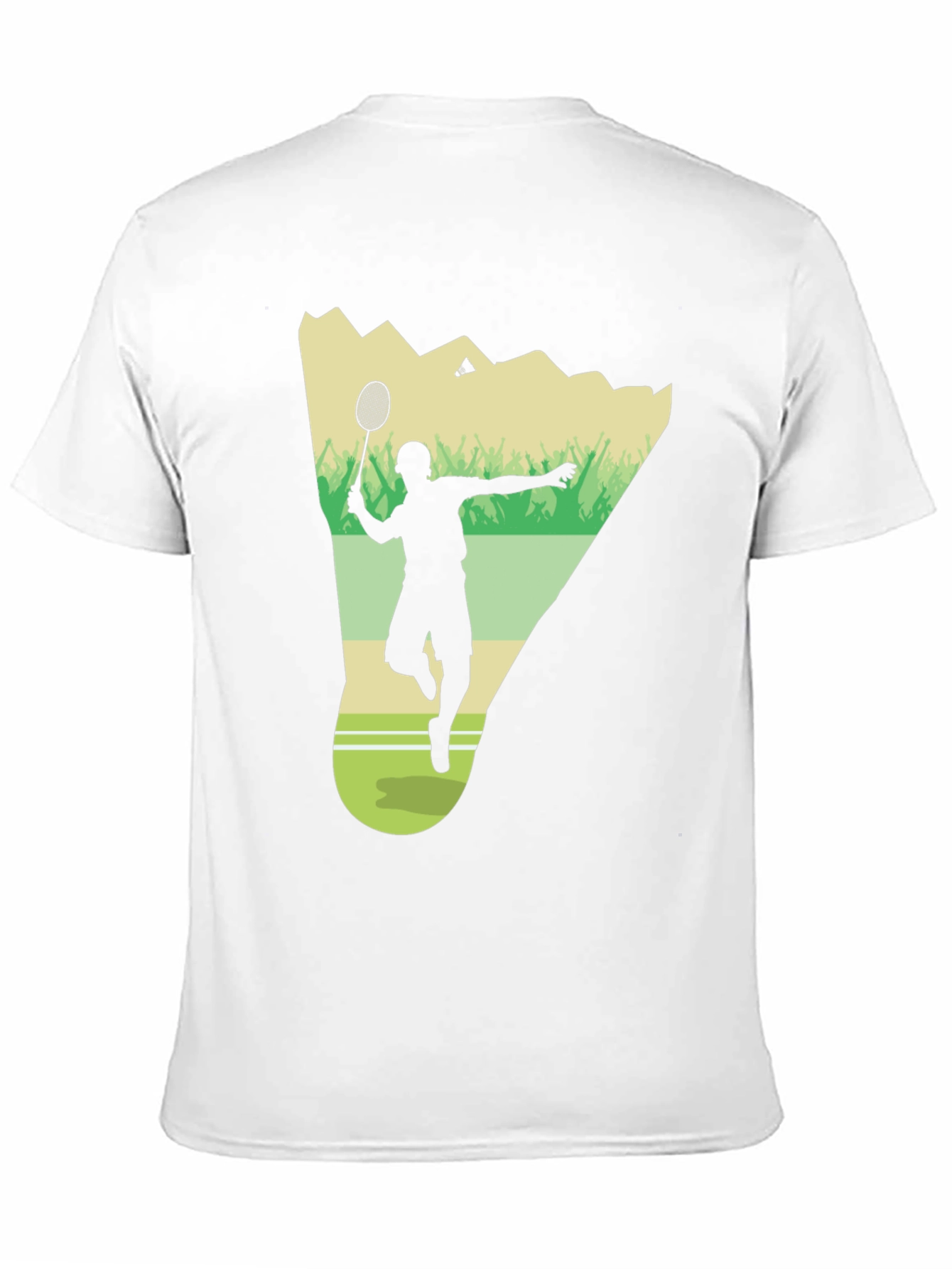 Badminton Player Graphic Tee - Smash Your Style!