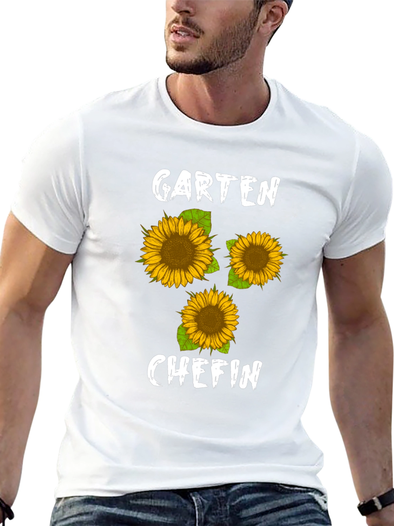 Garten Chefin Sunflower Graphic T-Shirt