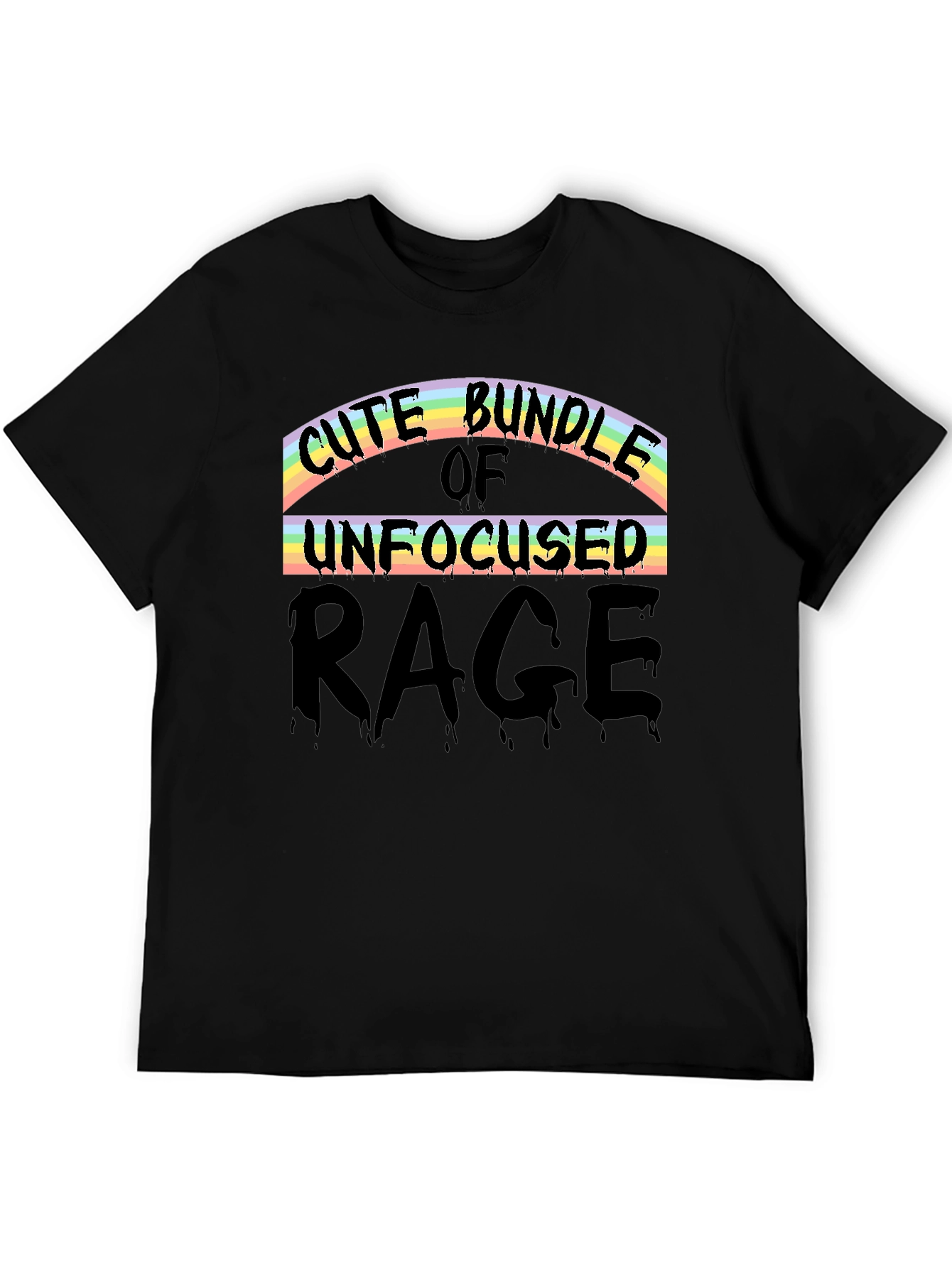 Cute Bundle Unfocused Rage Graphic Tee