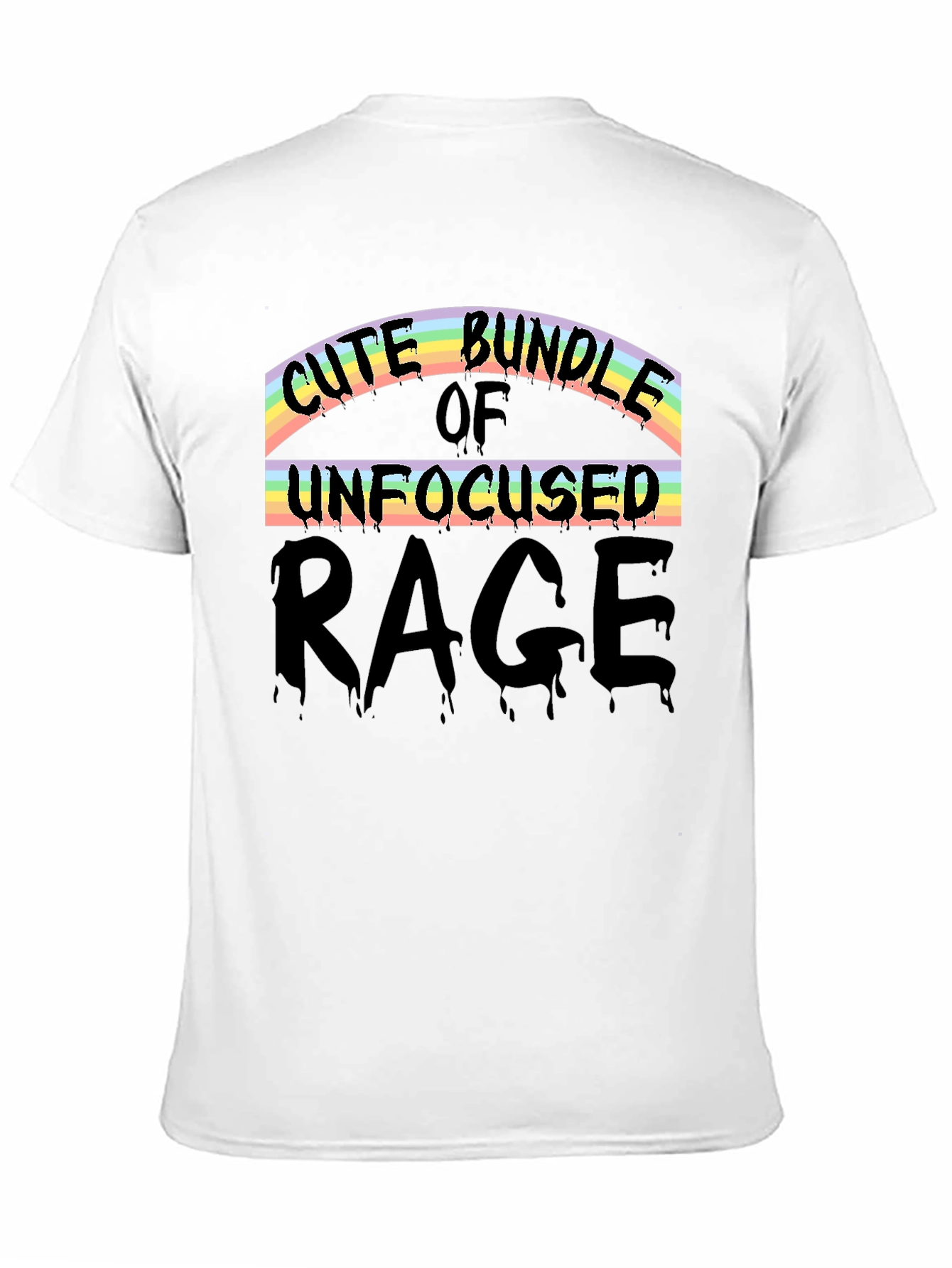 Cute Bundle Unfocused Rage Graphic Tee