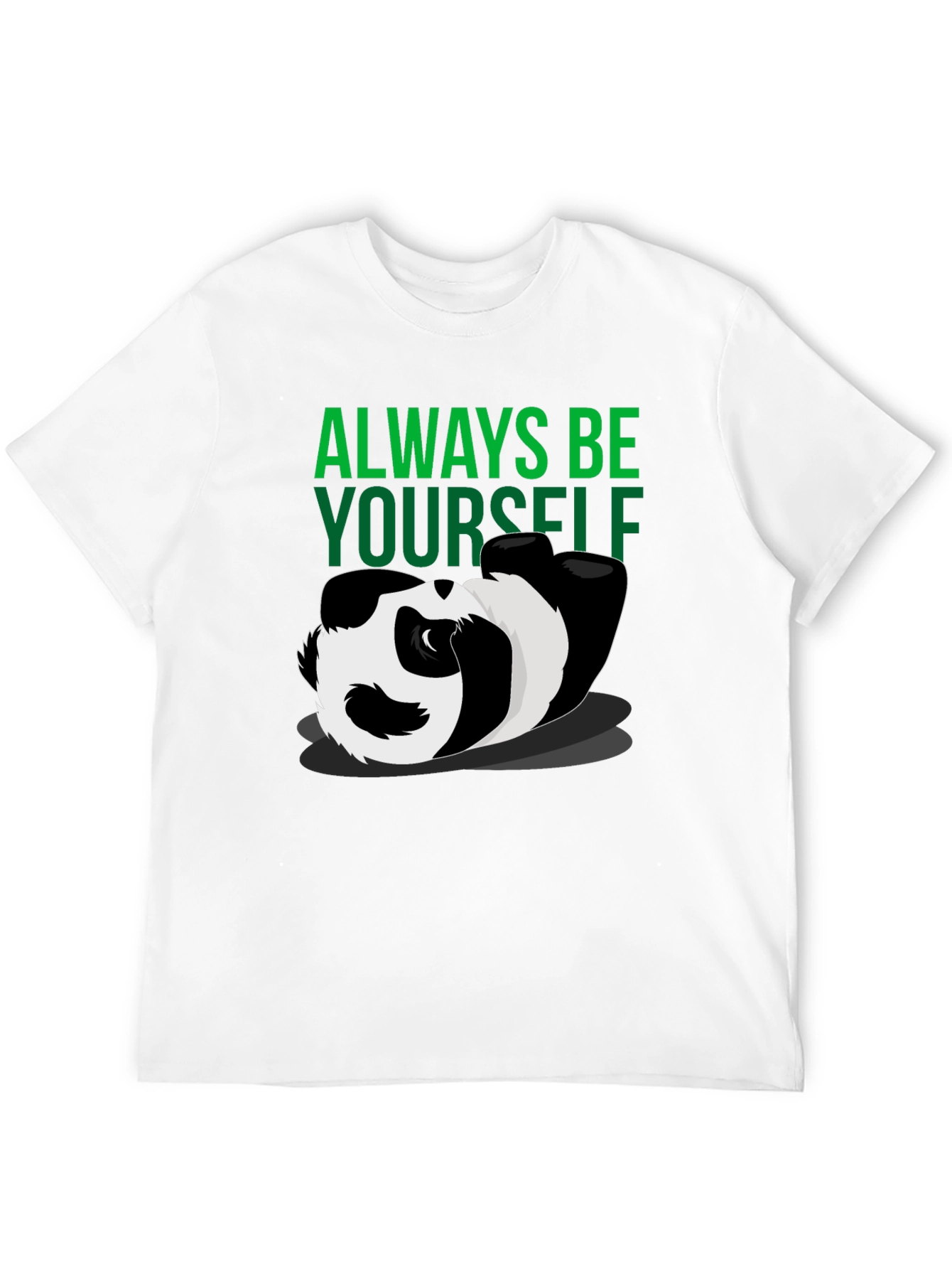 Always Be Yourself Panda Graphic T-Shirt