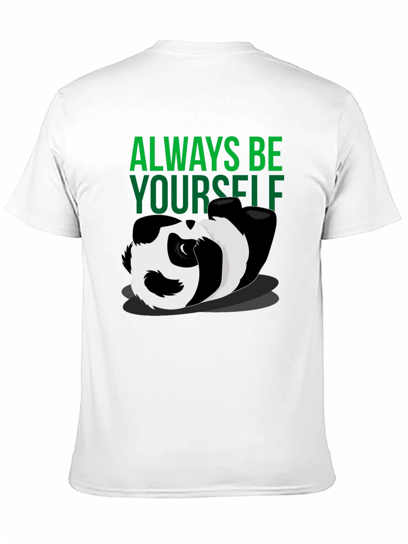 Always Be Yourself Panda Graphic T-Shirt