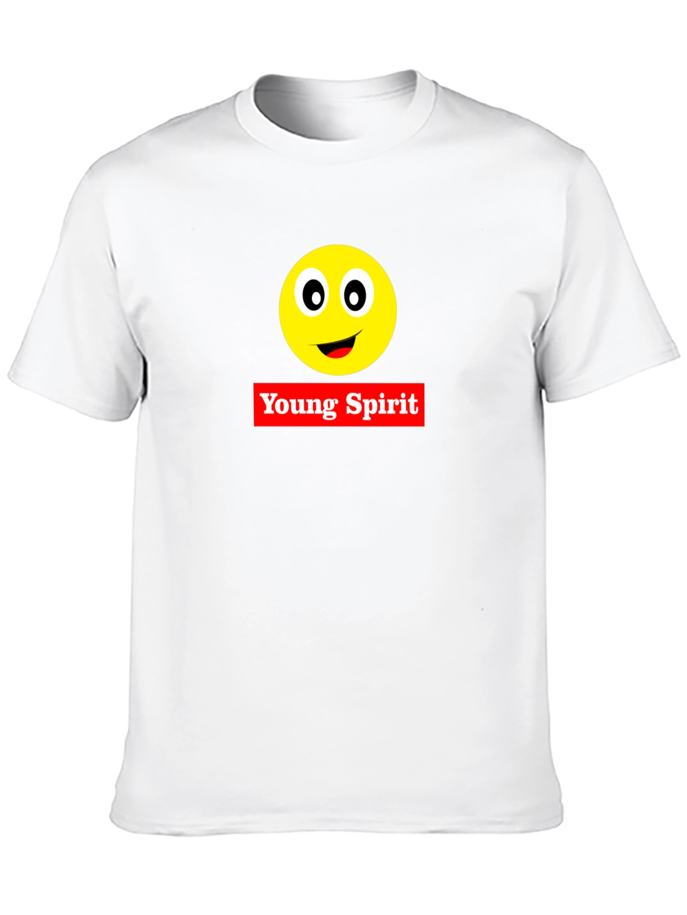 Young Spirit Emoji Black T-Shirt