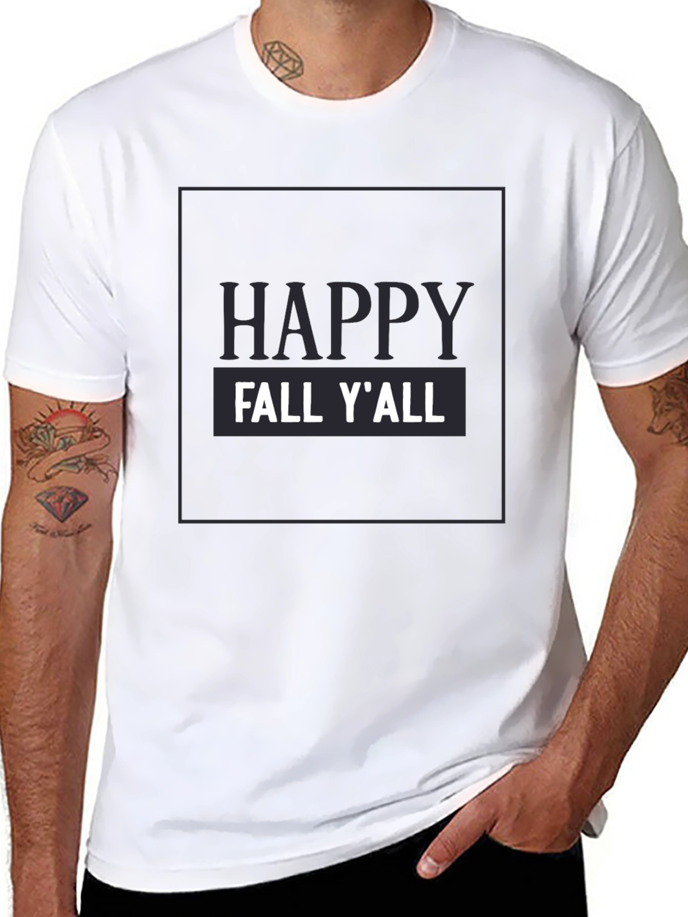 Happy Fall Yall T-Shirt - Autumn Season