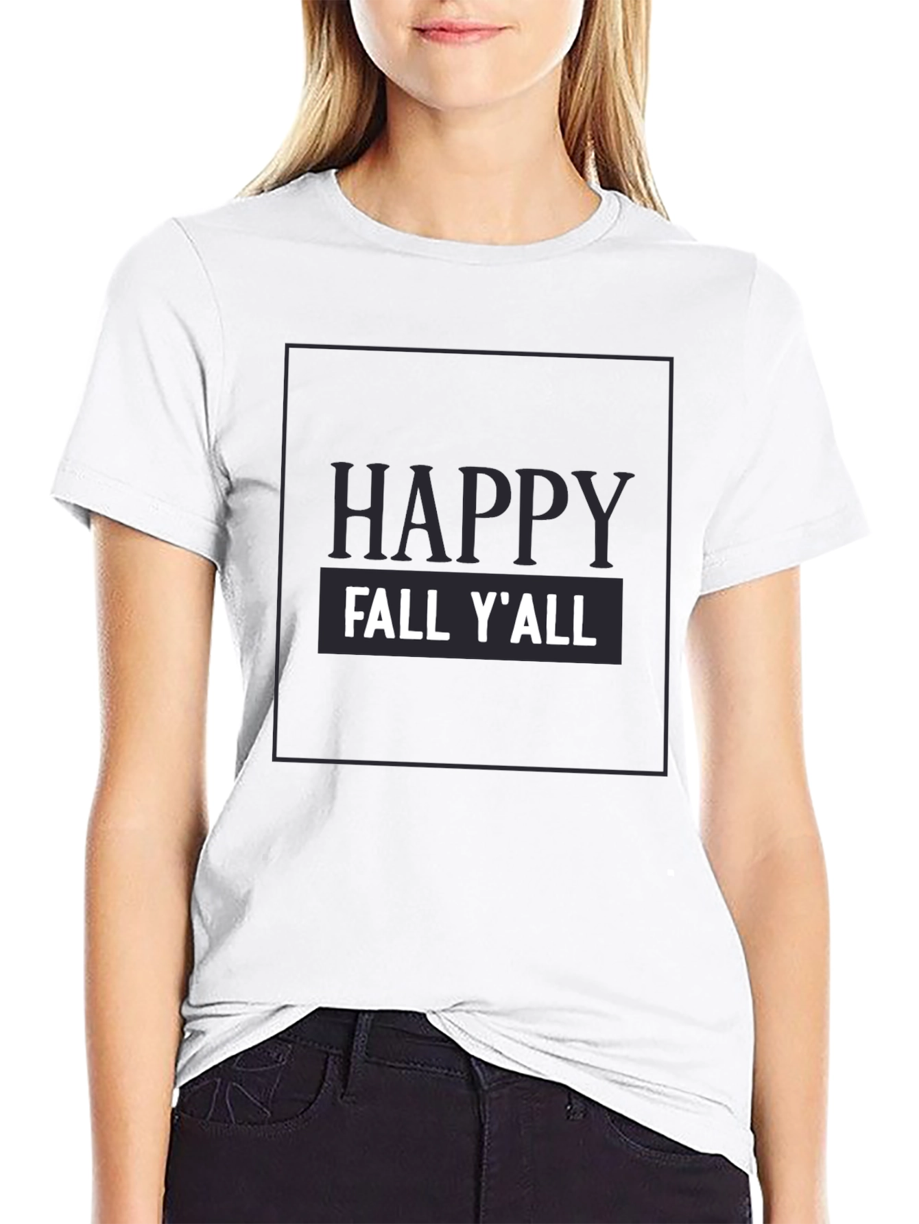 Happy Fall Yall T-Shirt - Autumn Season