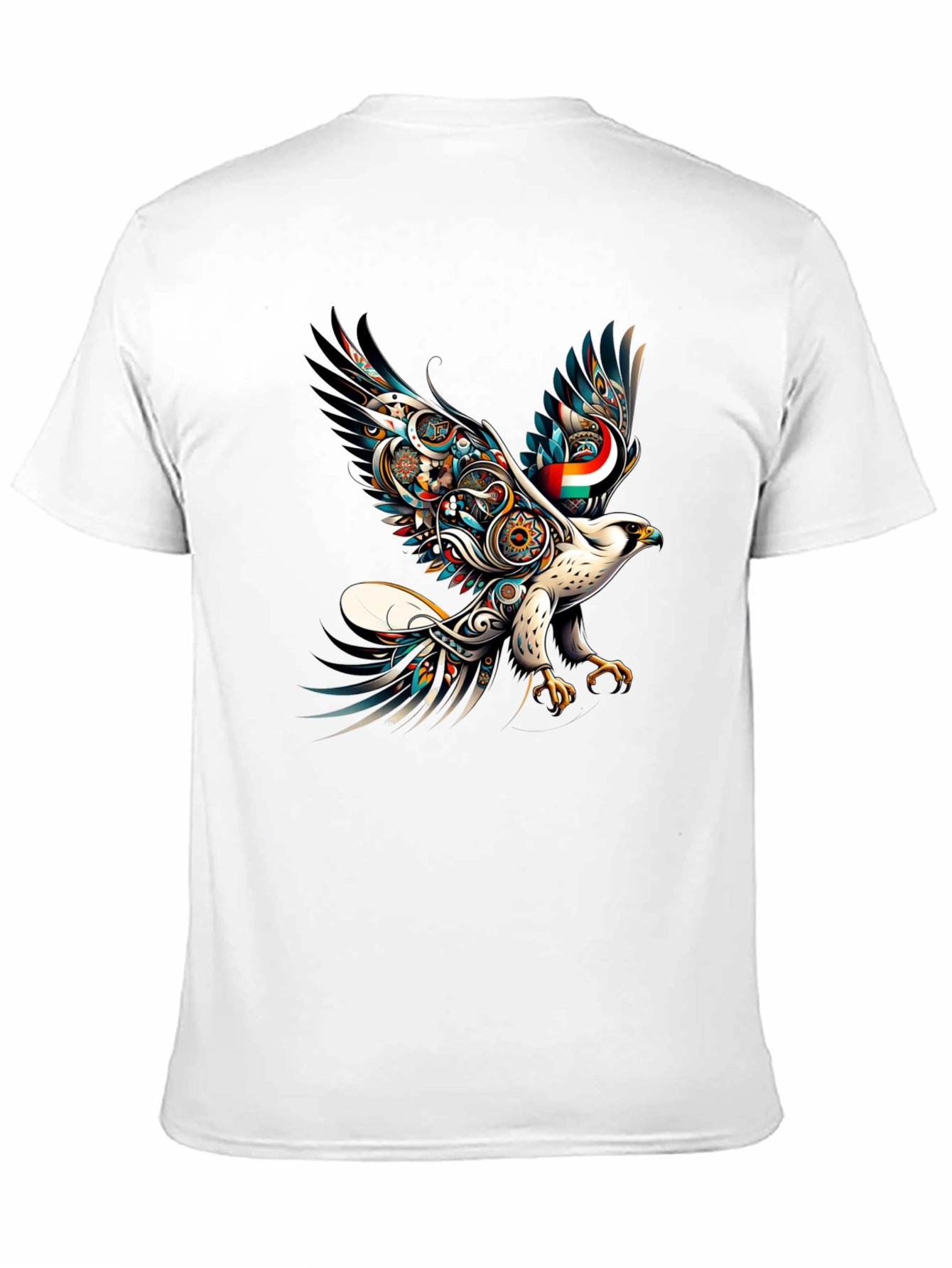 Majestic Eagle Graphic Tee - Black