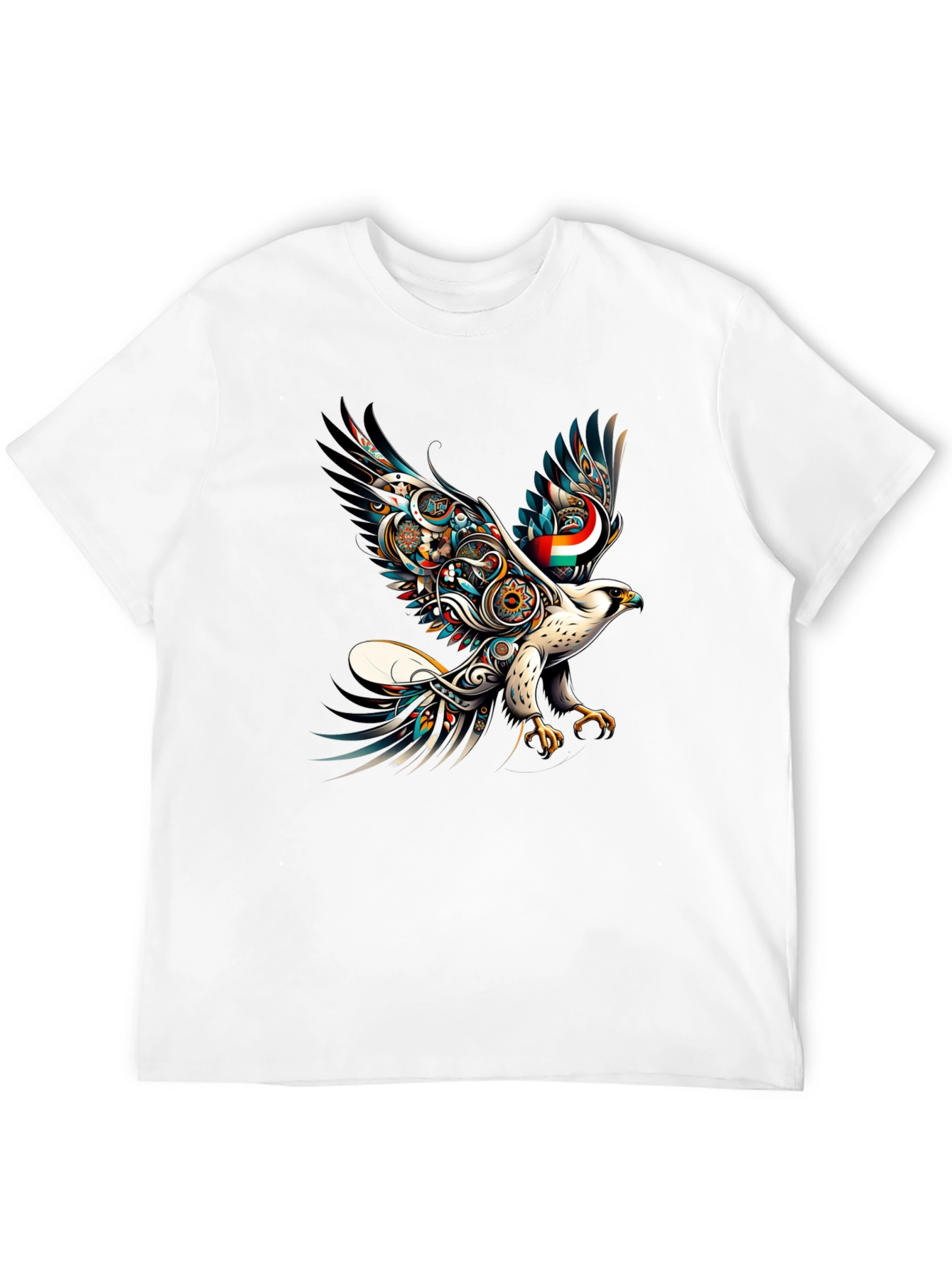 Majestic Eagle Graphic Tee - Black