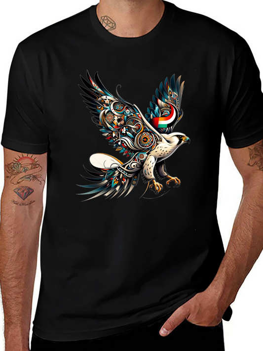 Majestic Eagle Graphic Tee - Black