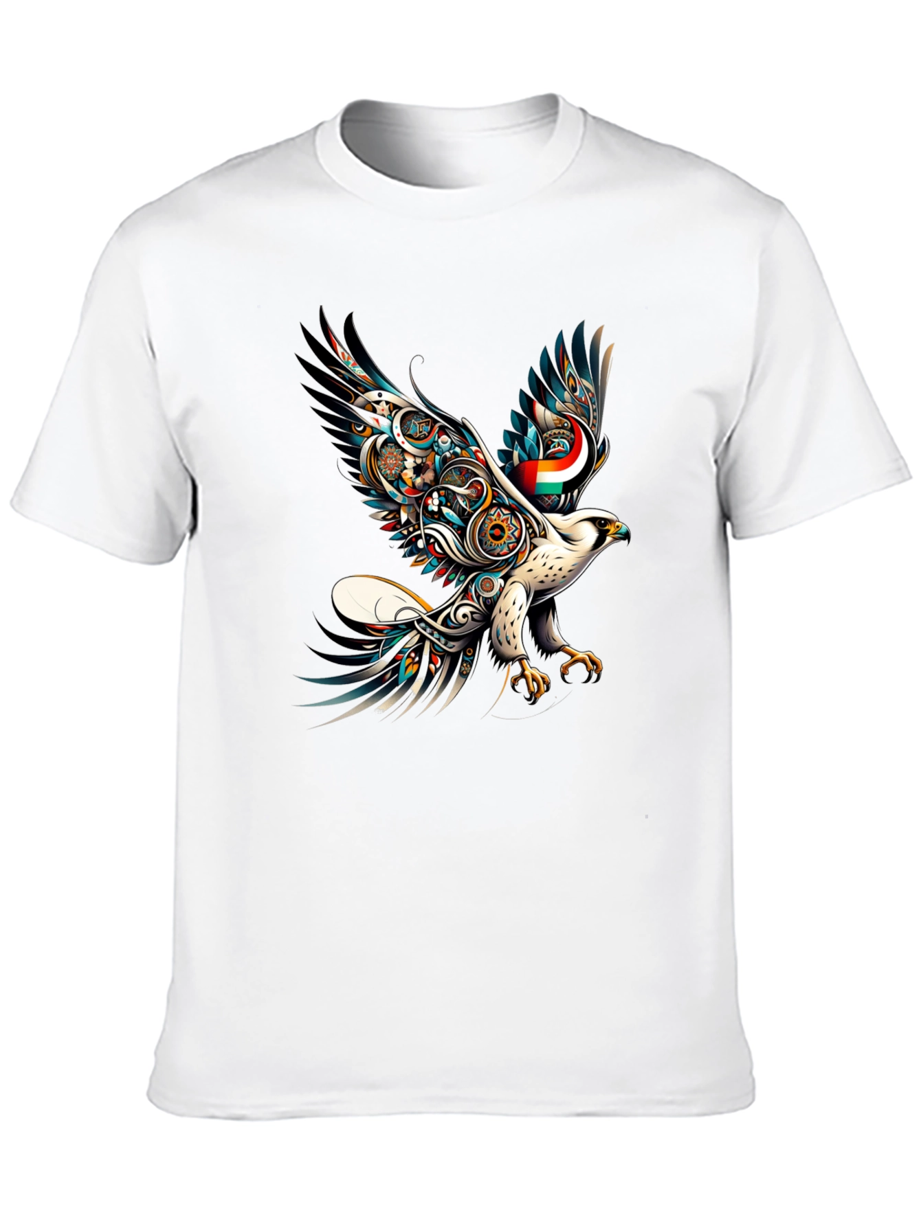 Majestic Eagle Graphic Tee - Black