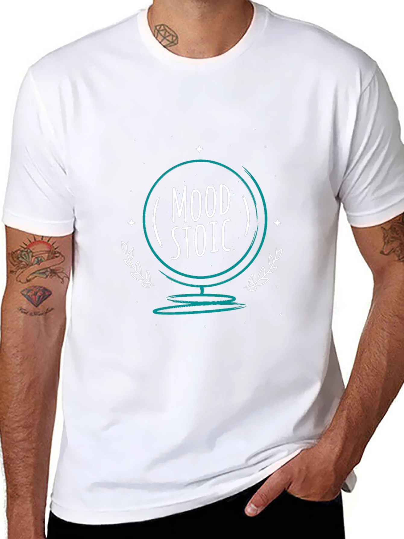 Mood Stoic Graphic T-Shirt - Relaxed Fit