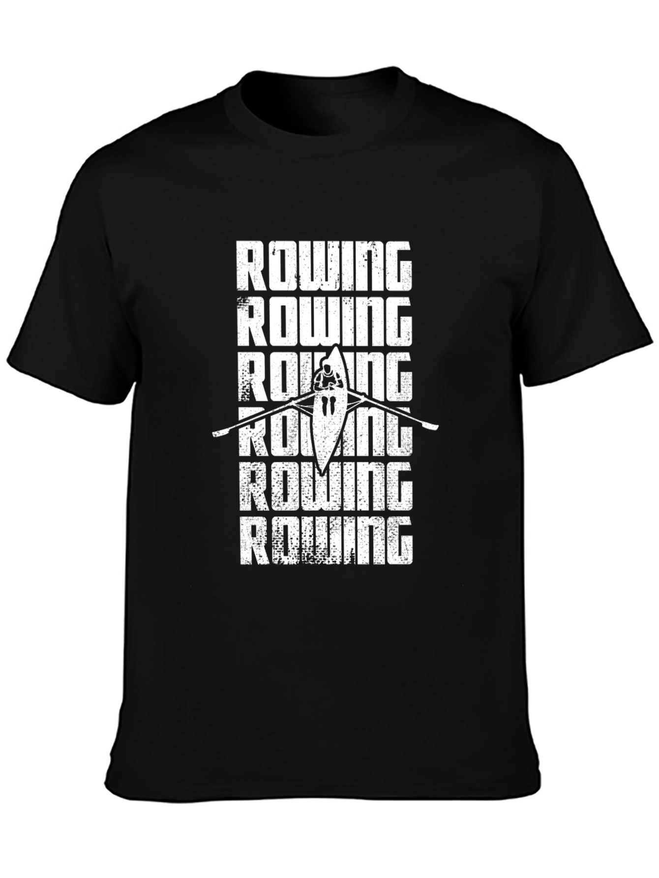 Rowing T-Shirt - Crew Boat Design