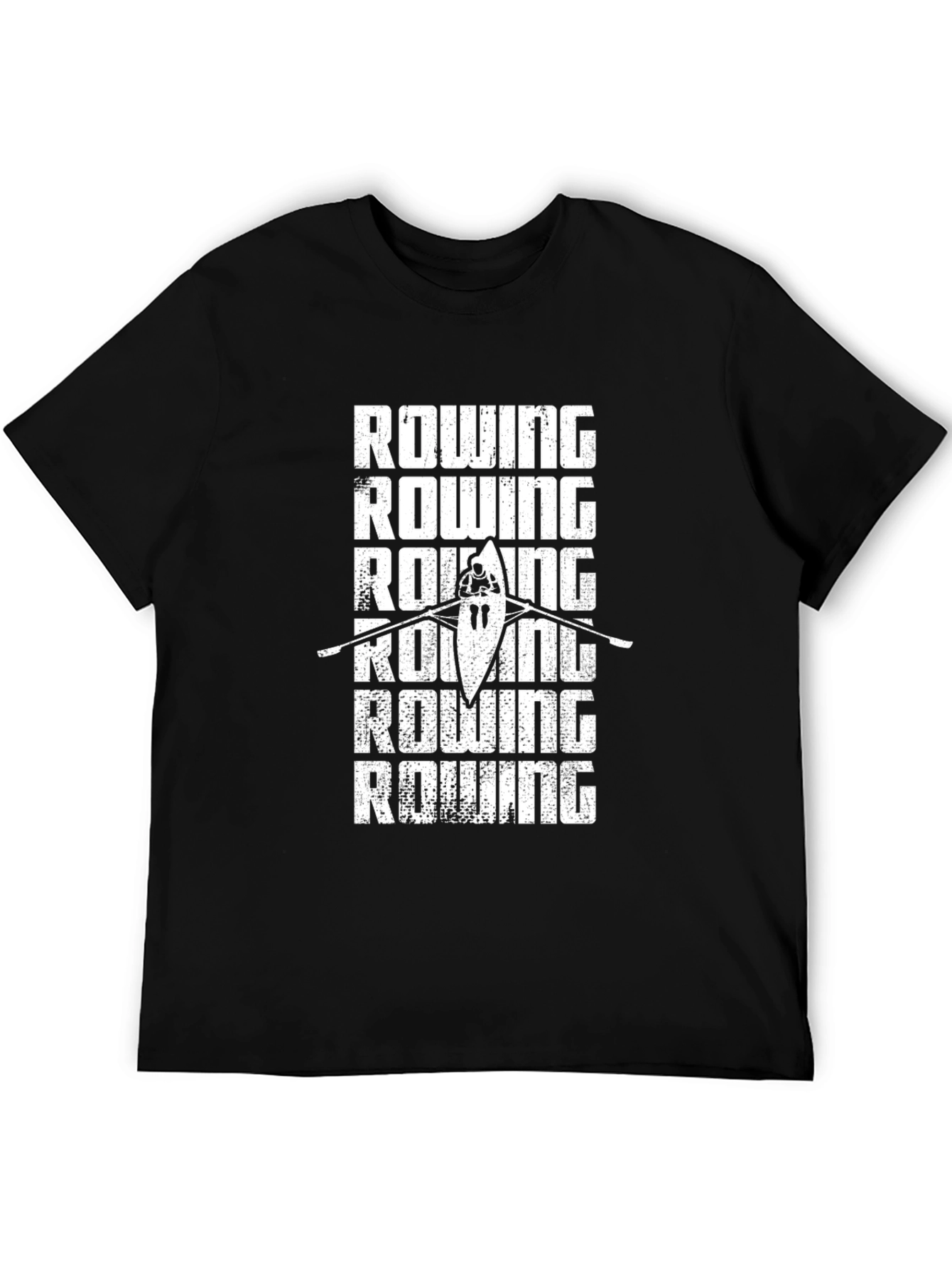 Rowing T-Shirt - Crew Boat Design