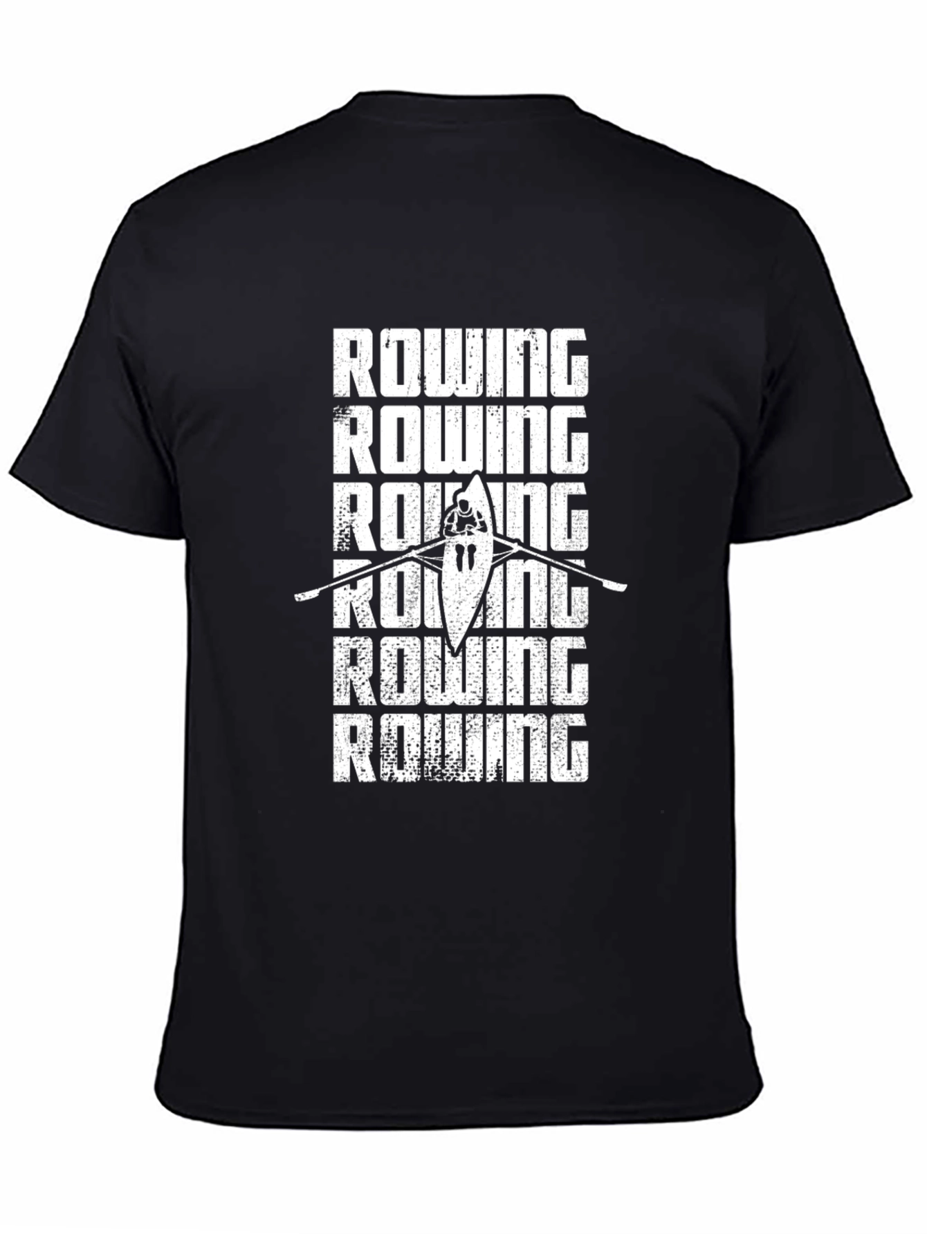 Rowing T-Shirt - Crew Boat Design