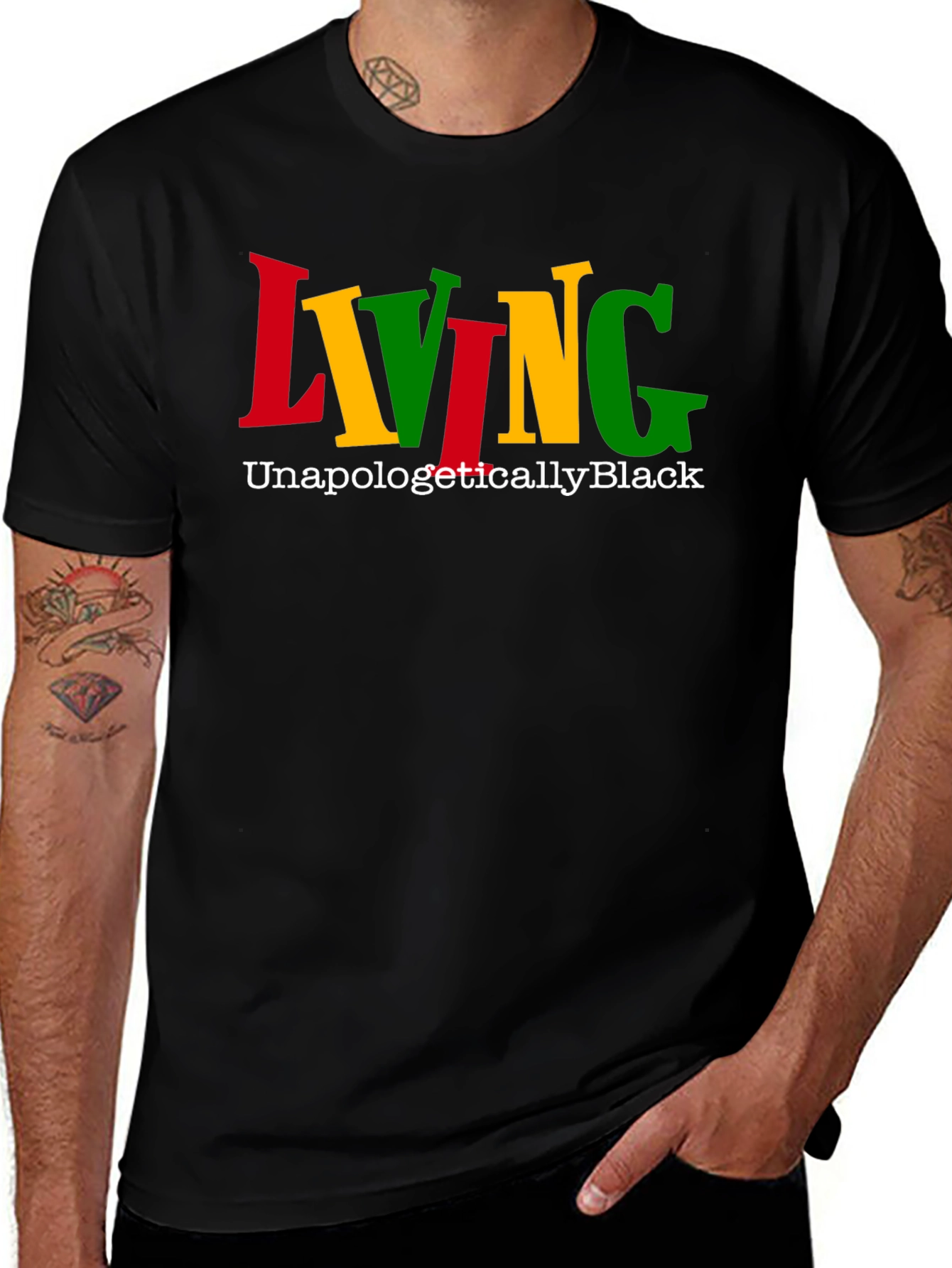 Living Unapologetically Black T-Shirt
