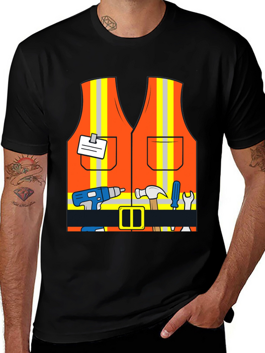 Construction Worker Costume T-Shirt