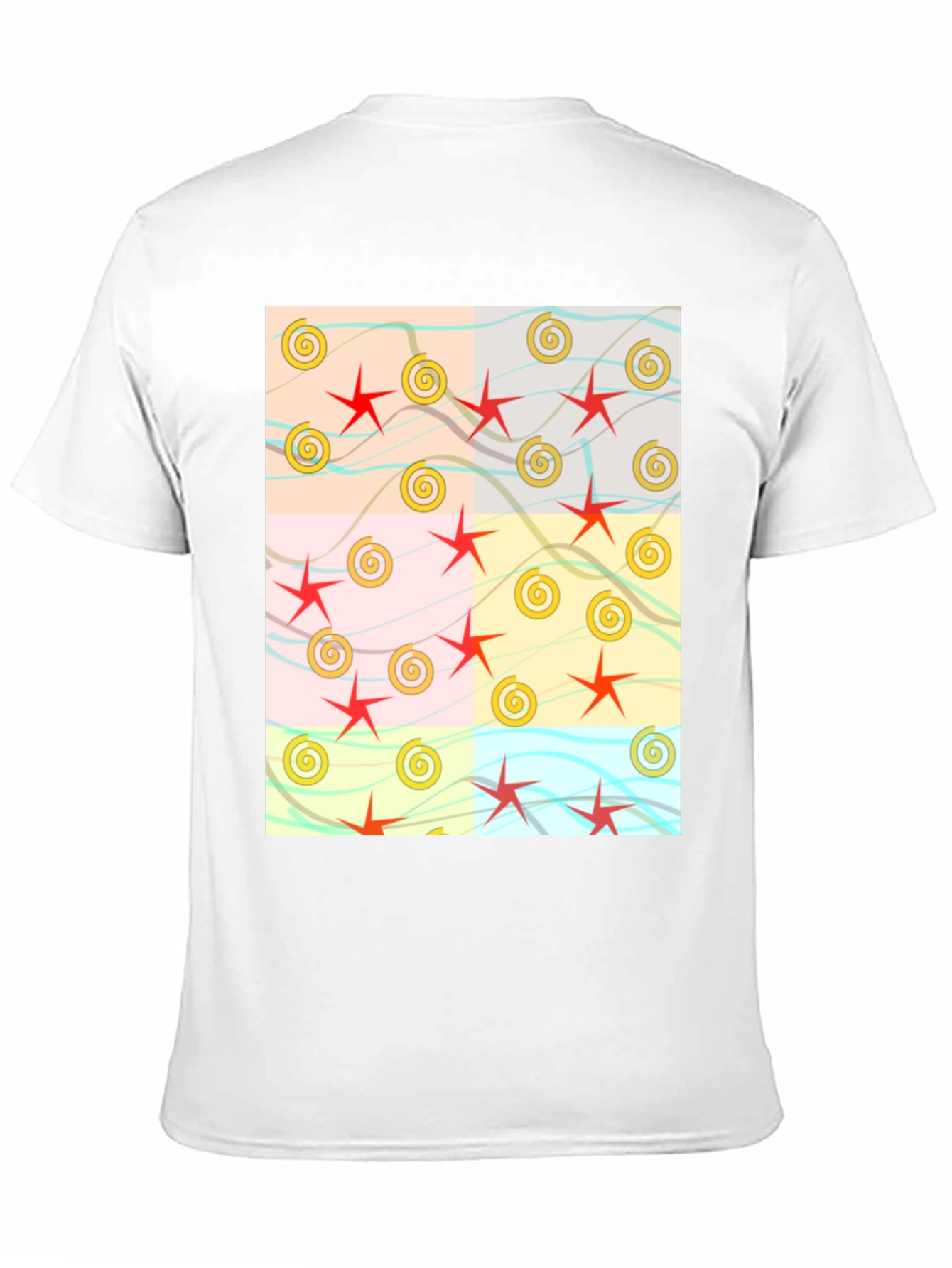 Funky Patterned Graphic Tee