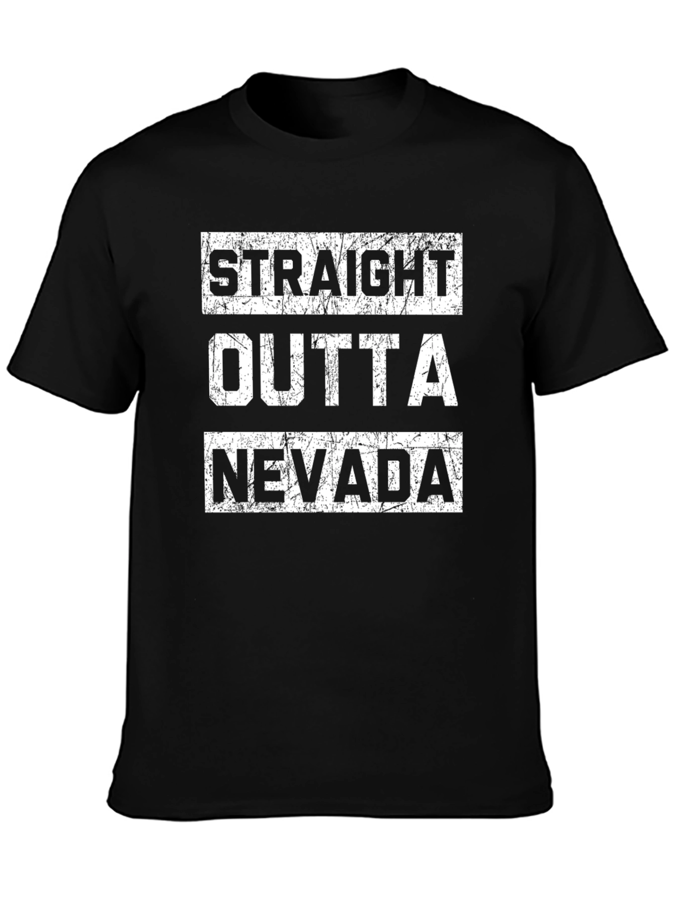 Straight Outta Nevada Graphic T-Shirt