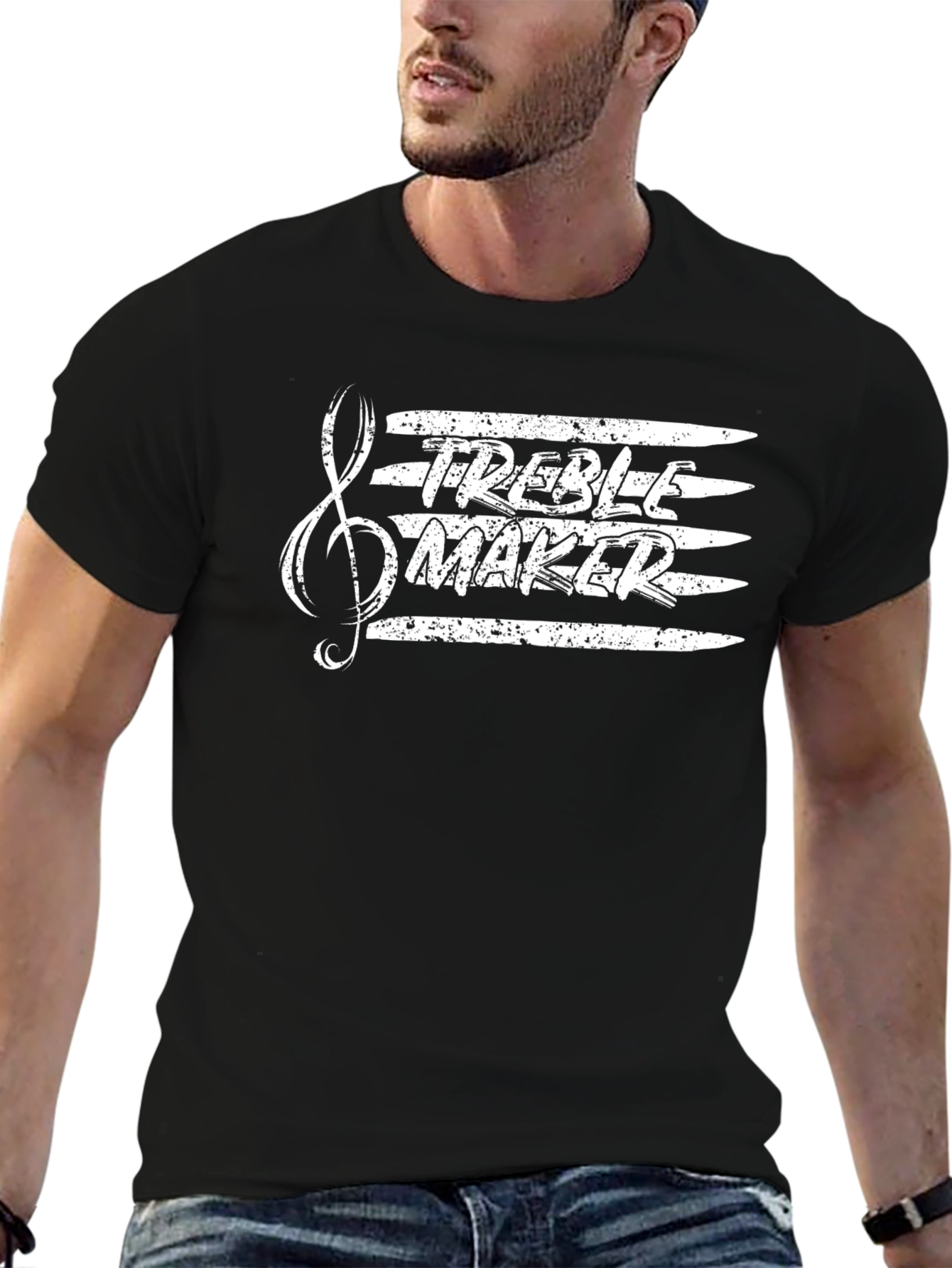 Treble Maker Graphic Tee - Music Lover T-Shirt
