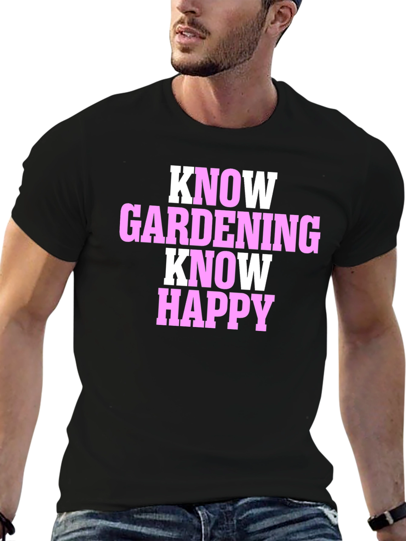 Know Gardening Know Happy Graphic Tee