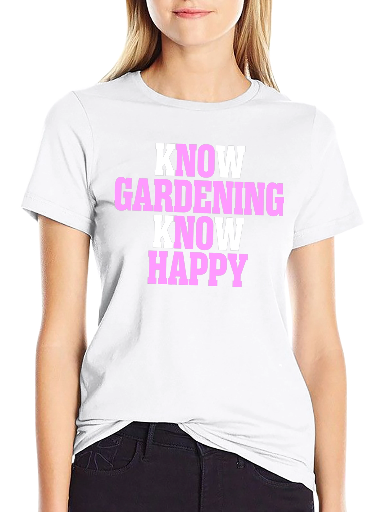 Know Gardening Know Happy Graphic Tee
