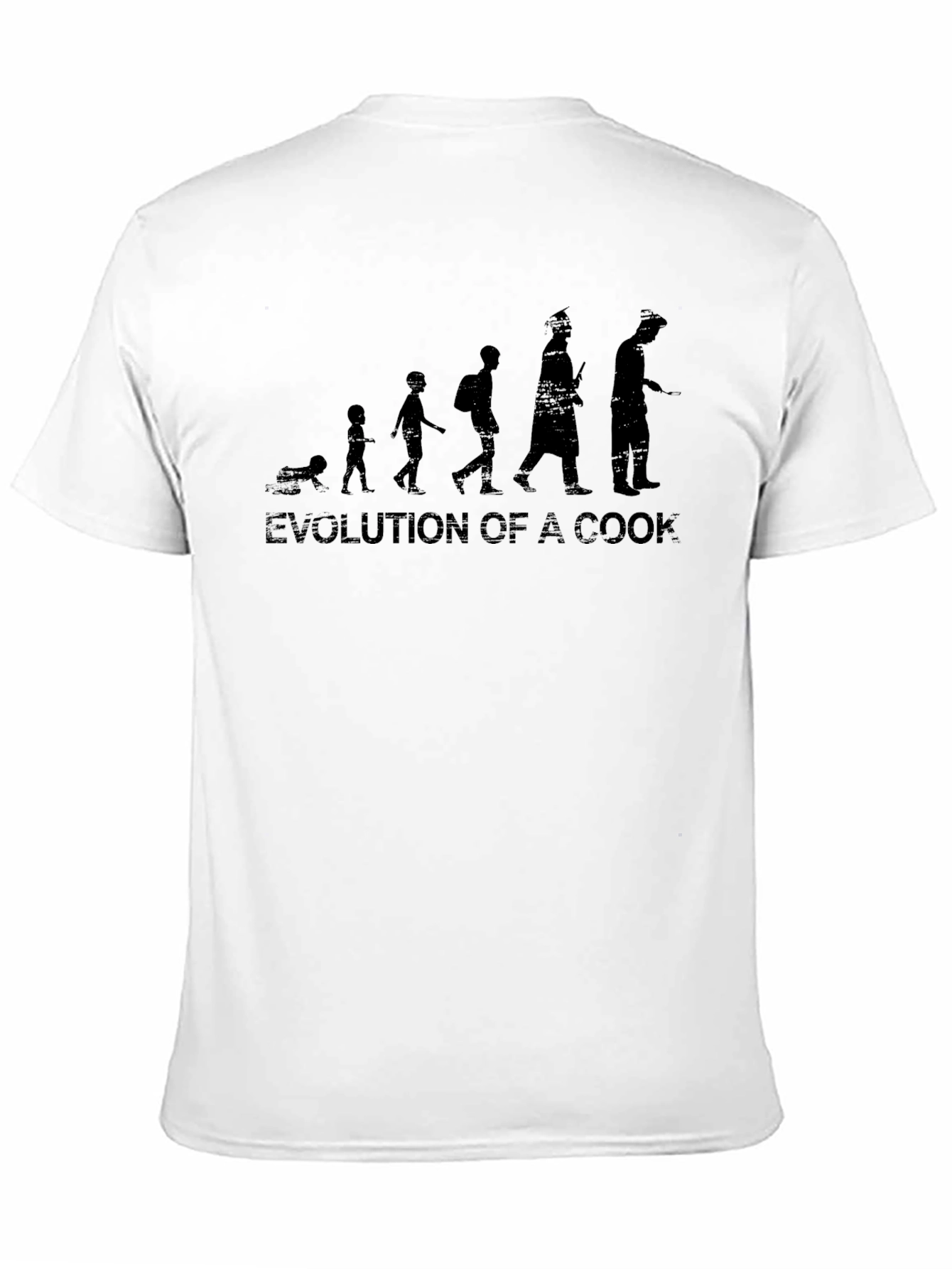 Evolution of a Cook T-Shirt - Funny Chef Tee