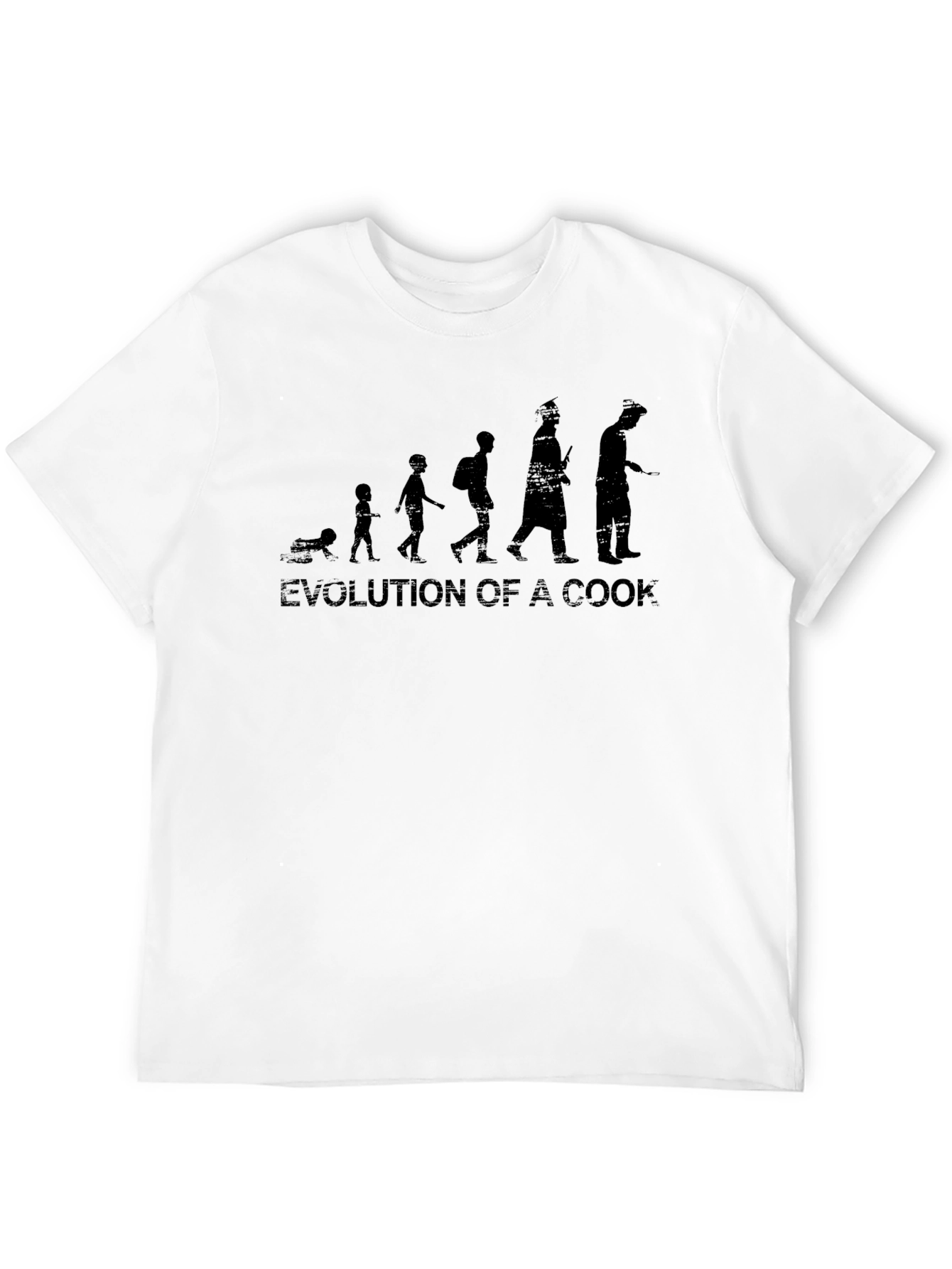 Evolution of a Cook T-Shirt - Funny Chef Tee