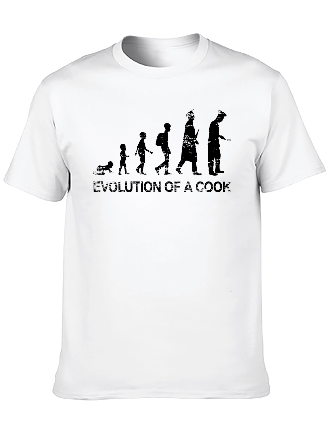 Evolution of a Cook T-Shirt - Funny Chef Tee