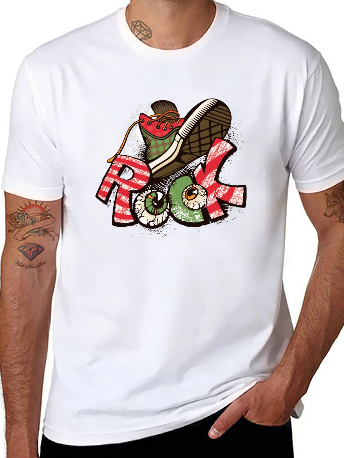 Rock Shoe Graphic T-Shirt