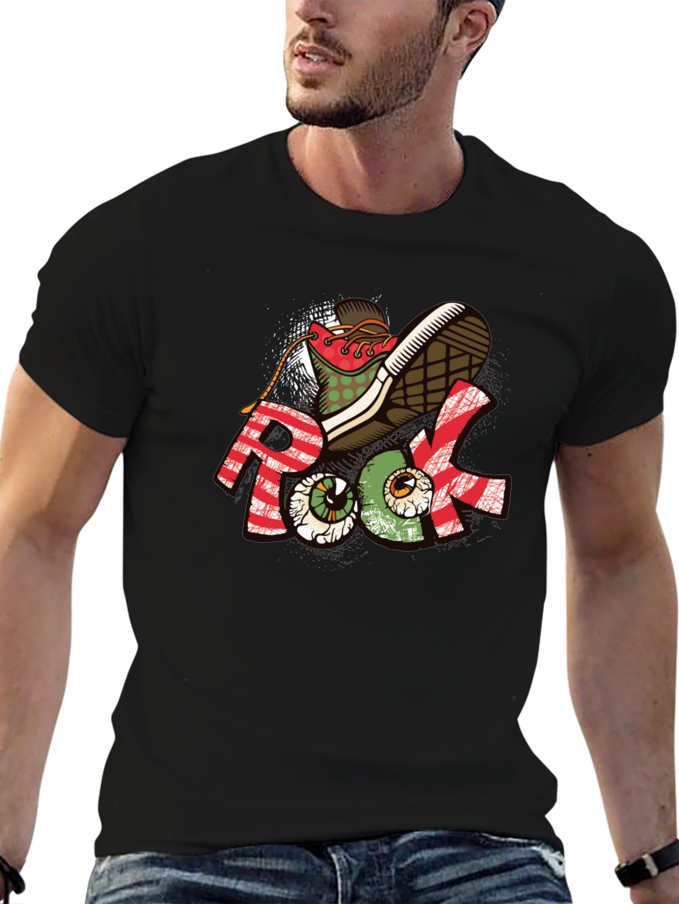Rock Shoe Graphic T-Shirt