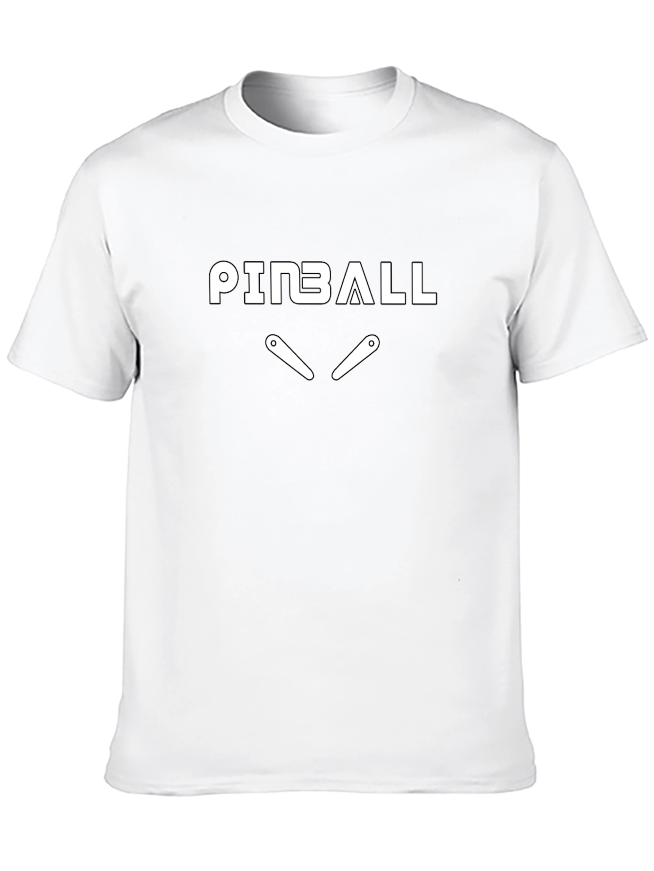 Pinball Game T-Shirt - Cool Retro Design