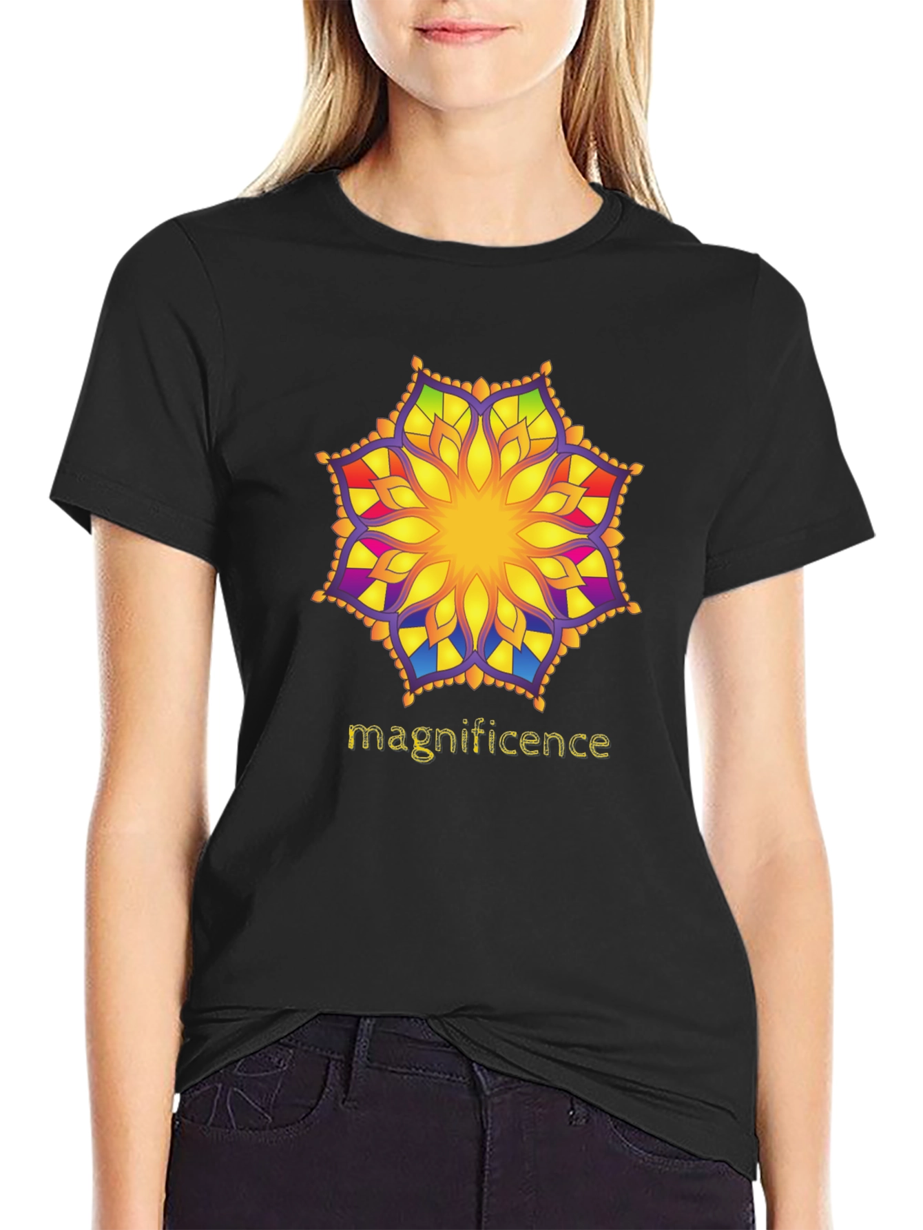 Magnificence Mandala Graphic T-Shirt