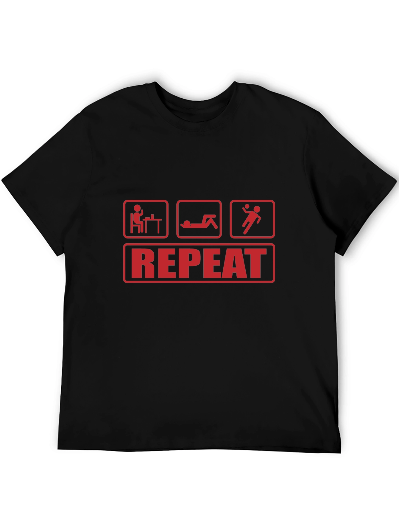 Work Sleep Play Repeat T-Shirt