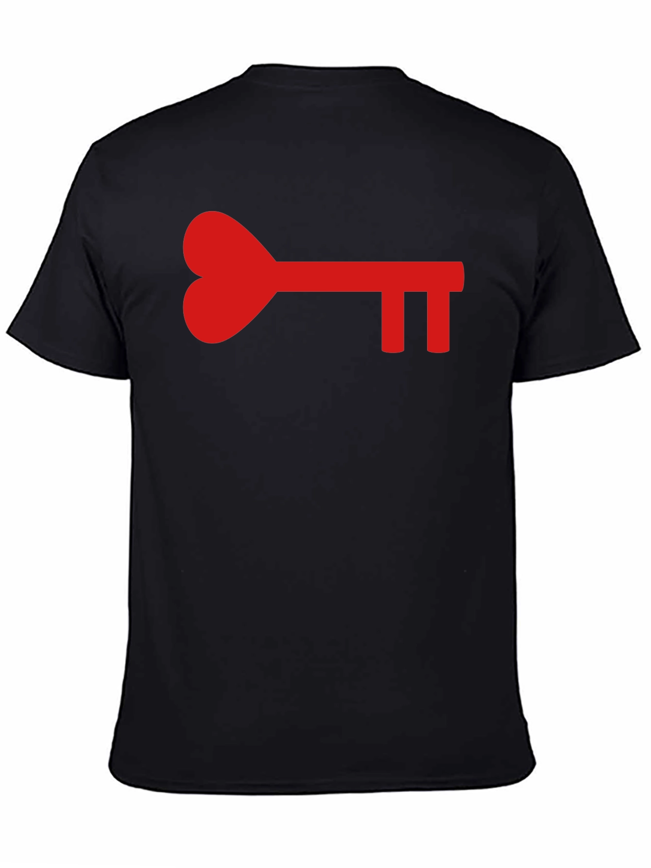 Heart Key Graphic Tee - Unlock Your Style