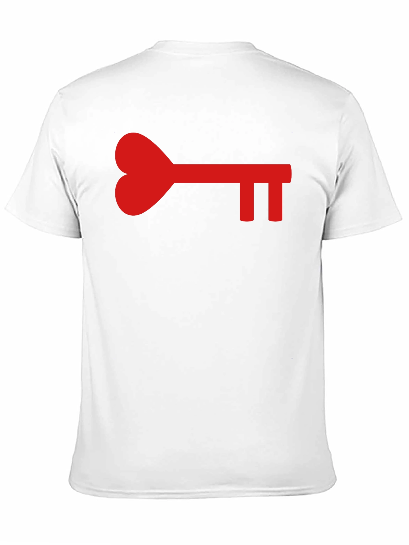 Heart Key Graphic Tee - Unlock Your Style