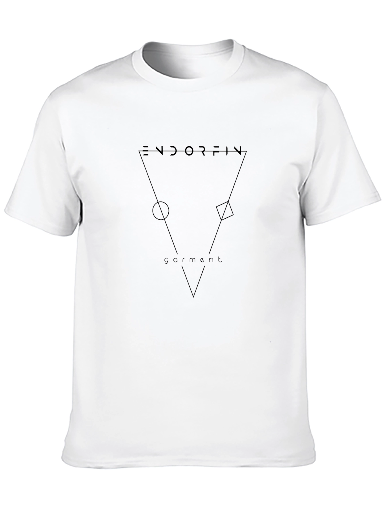 Endorfin Garment Black Graphic T-Shirt
