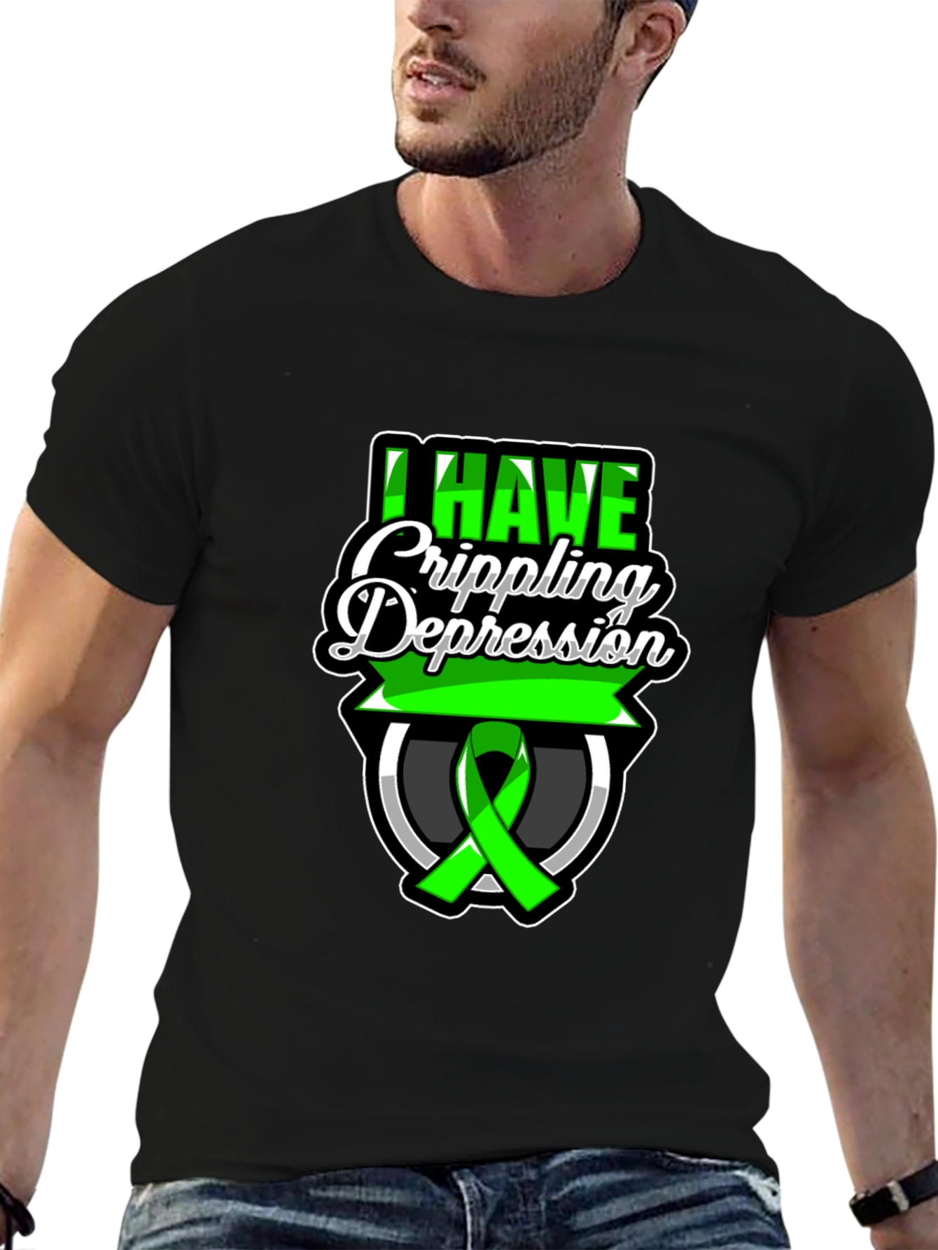 I Have Crippling Depression T-Shirt - Mental Health Awareness