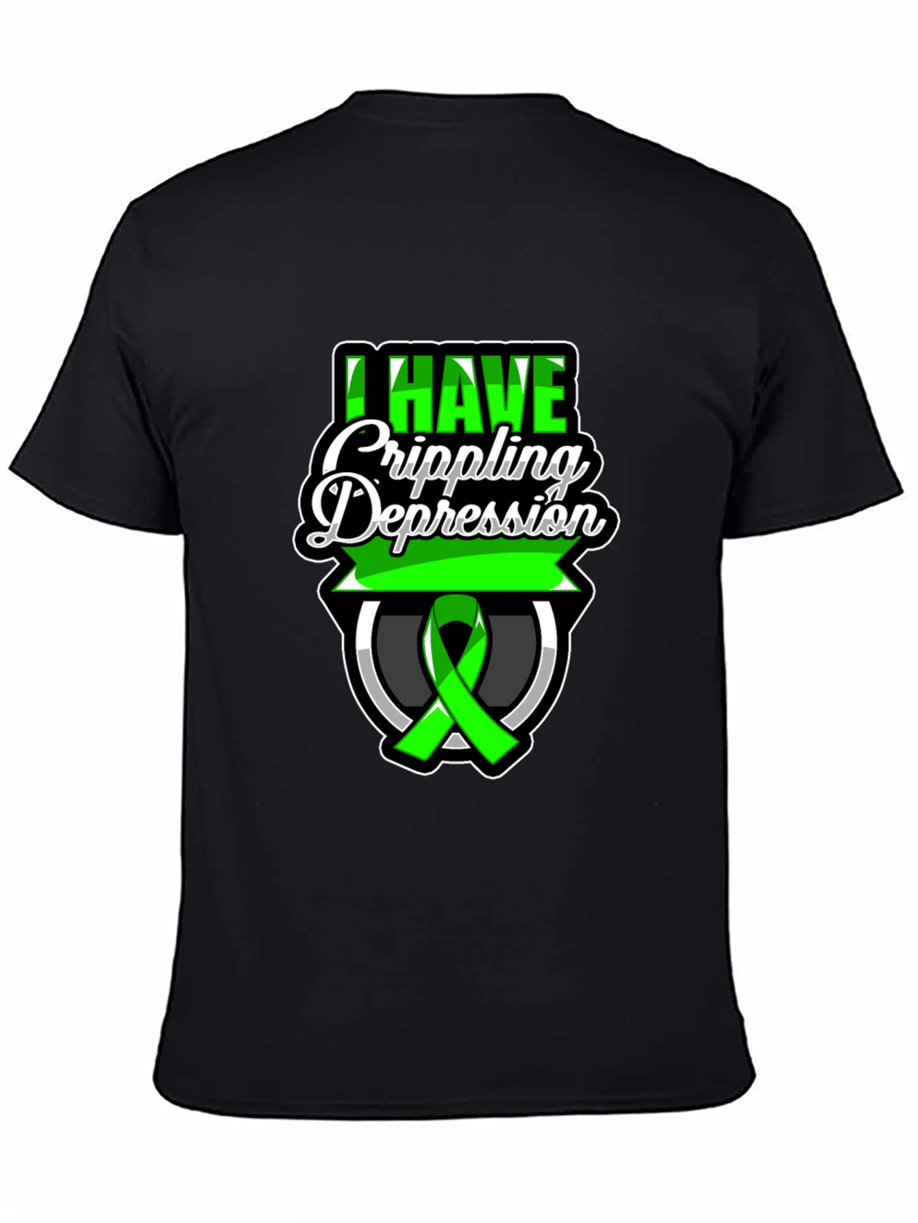I Have Crippling Depression T-Shirt - Mental Health Awareness