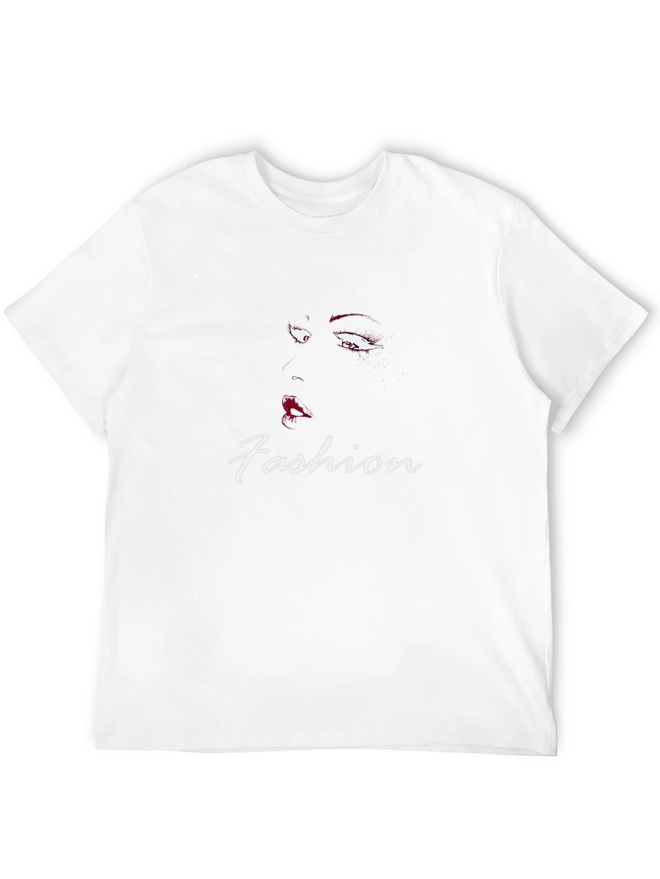 Fashion Tee - Stylish Graphic Design Black T-Shirt