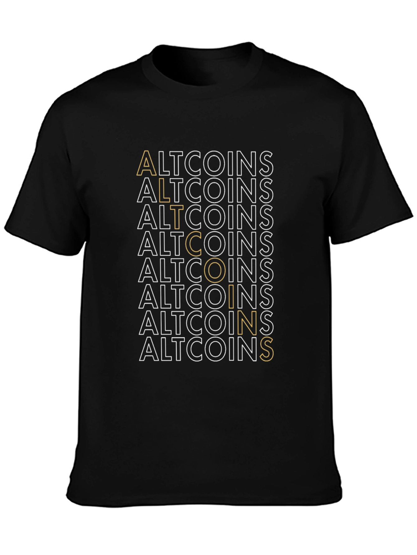 Altcoins Graphic Tee - Crypto Investor T-Shirt