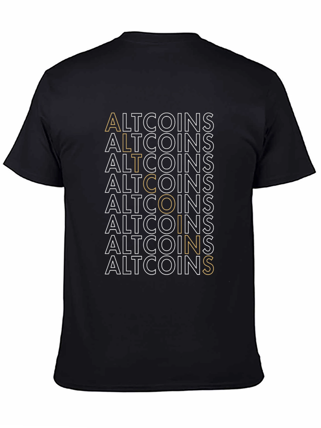 Altcoins Graphic Tee - Crypto Investor T-Shirt